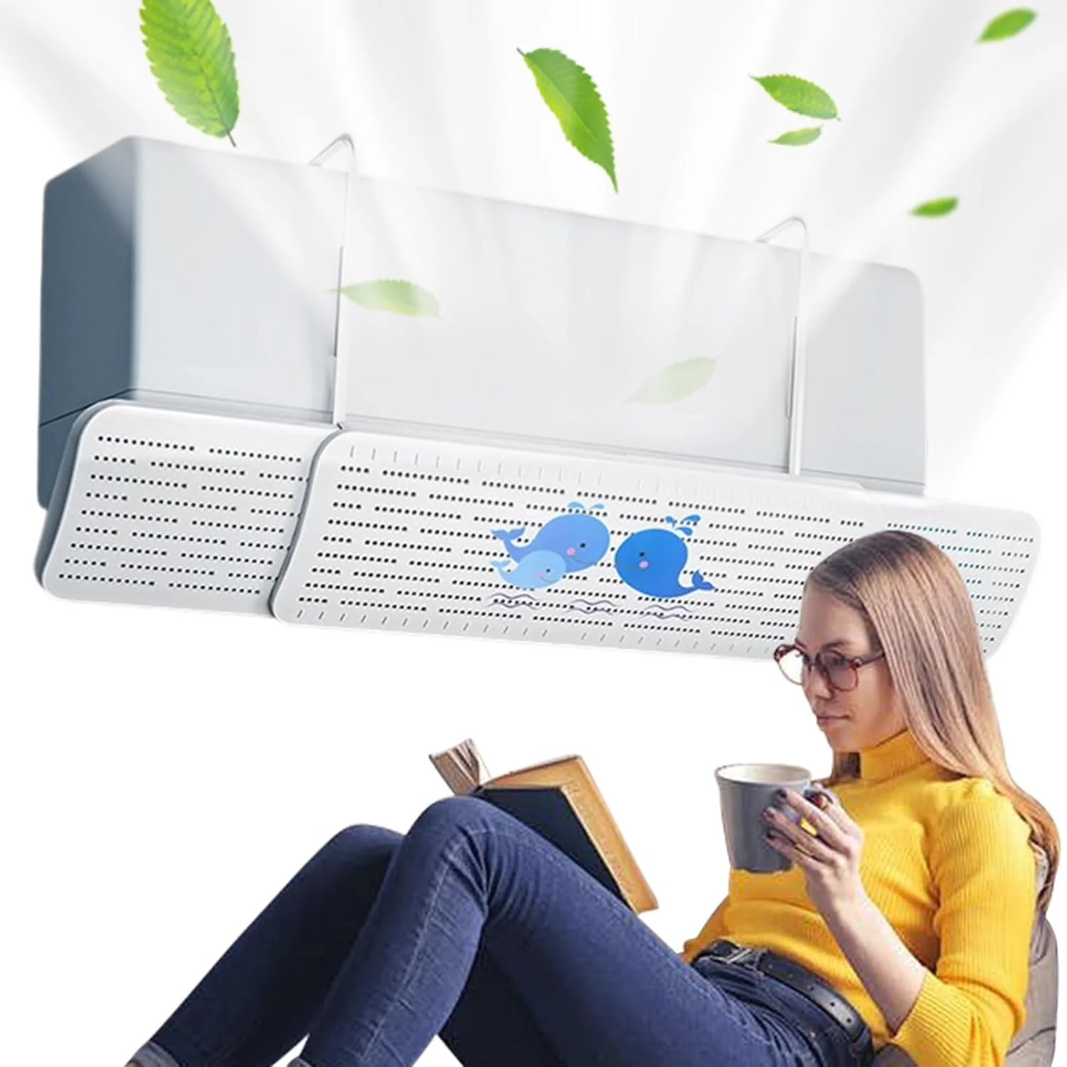 منحرف کننده دریچه تهویه مطبوع سقفی، محافظ ضد وزش مستقیم کولر گازی | جایگزین مسدود کننده بدون نیاز به سوراخ کاری، محافظ زاویه 180 درجه برای نصب فن بخاری خانگی منحرف کننده دریچه تهویه مطبوع سقفی، محافظ ضد وزش مستقیم کولر گازی | جایگزین مسدود کننده بدون نیاز به سوراخ کاری، محافظ زاویه 180 درجه برای نصب فن بخاری خانگی