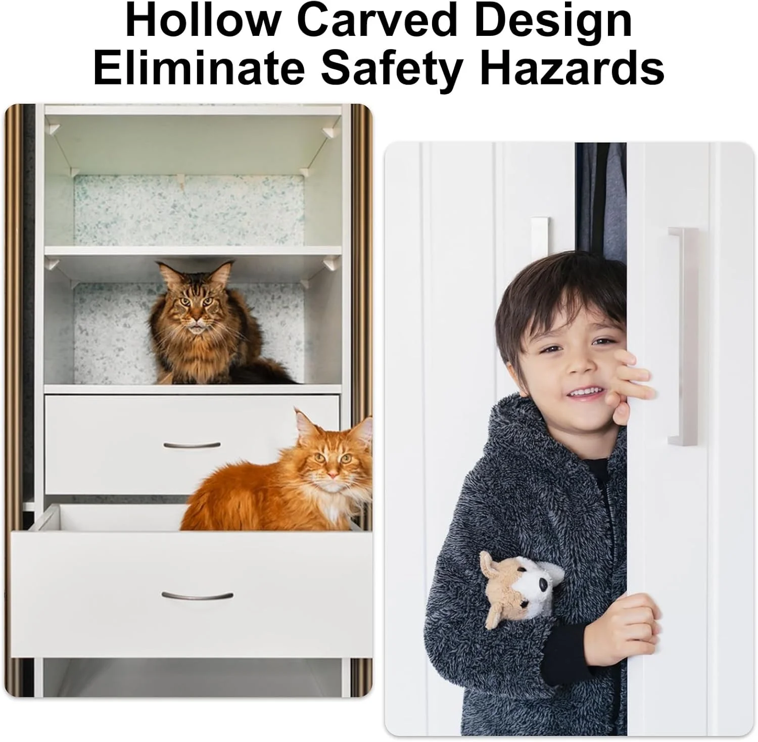 دریچه هوا CYEER، بسته 4 عددی، 80mmx400mm، پوشش دریچه هوا از جنس آلیاژ آلومینیوم مشکی، دریچه مستطیلی برای کمد لباس، جاکفشی، کابینت سینک