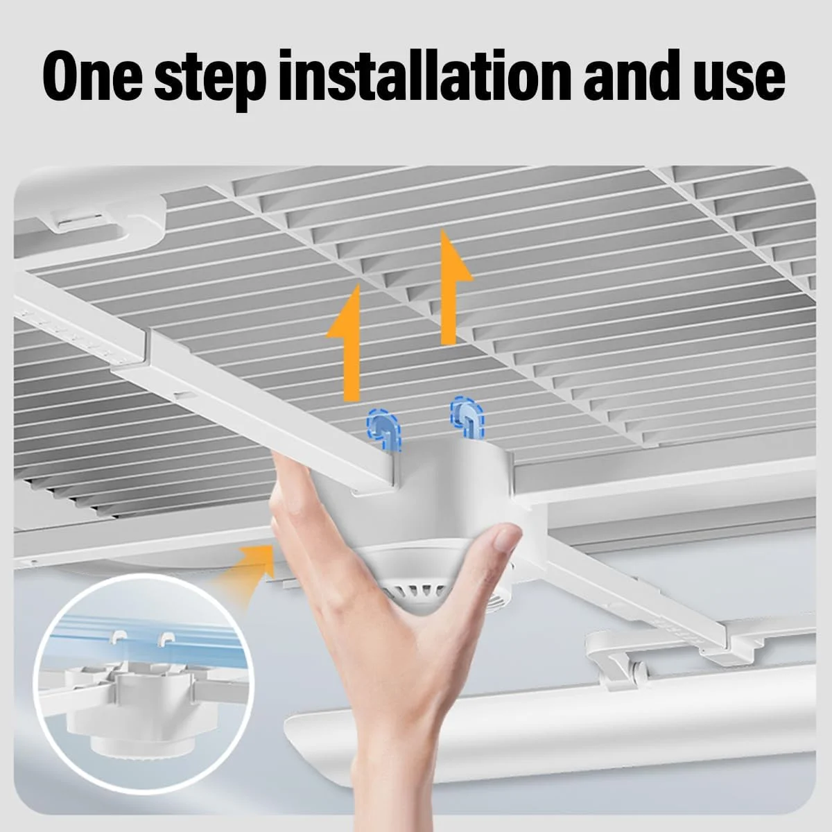 منحرف کننده جریان هوای کولر گازی ECVV، با قابلیت جمع شدن 75-93 سانتی متر، منحرف کننده دریچه مینی اسپلیت، قابل تنظیم 90 درجه، محافظ باد یکپارچه، محافظ ضد وزش مستقیم، ضد تراکم، دریچه باد برای کولرهای گازی مرکزی