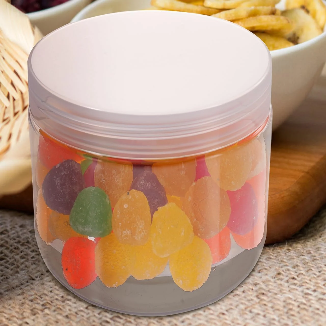 مجموعه 10 عددی ظروف ذخیره سازی درب دار 200 میلی لیتری COLLBATH، مناسب برای نگهداری مواد غذایی، چای، تنقلات و شیرینی، ایده آل برای سازماندهی آشپزخانه و انبار