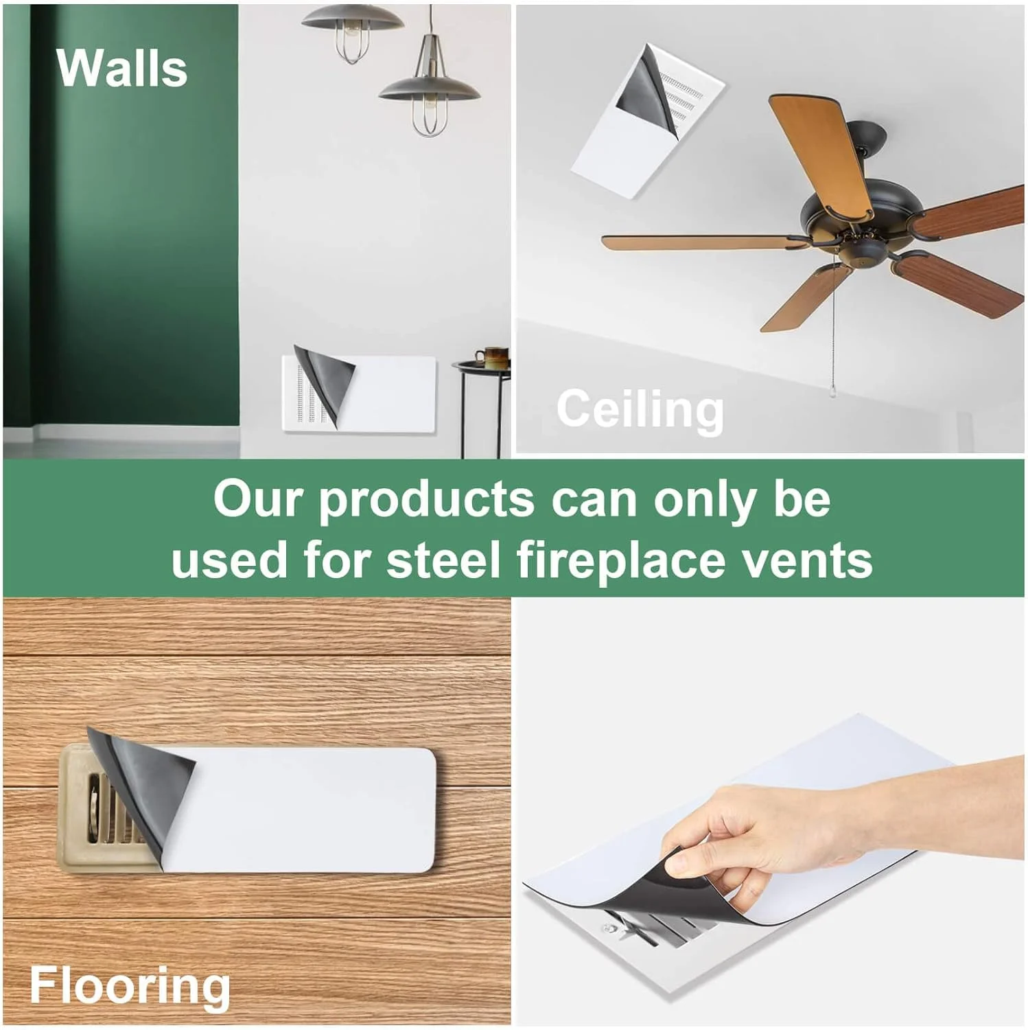 کاور مغناطیسی دریچه هوا سوخ برای سقف - کاور سقف مغناطیسی دریچه هوا، کاورهای مغناطیسی برای دریچه های هوا، کاور دریچه دیوار، کاور دریچه هوا، کاور دریچه کوره برای خانه، کف، 3 عدد، 5.5 X 12 اینچ کاور مغناطیسی دریچه هوا سوخ برای سقف - کاور سقف مغناطیسی دریچه هوا، کاورهای مغناطیسی برای دریچه های هوا، کاور دریچه دیوار، کاور دریچه هوا، کاور دریچه کوره برای خانه، کف، 3 عدد، 5.5 X 12 اینچ