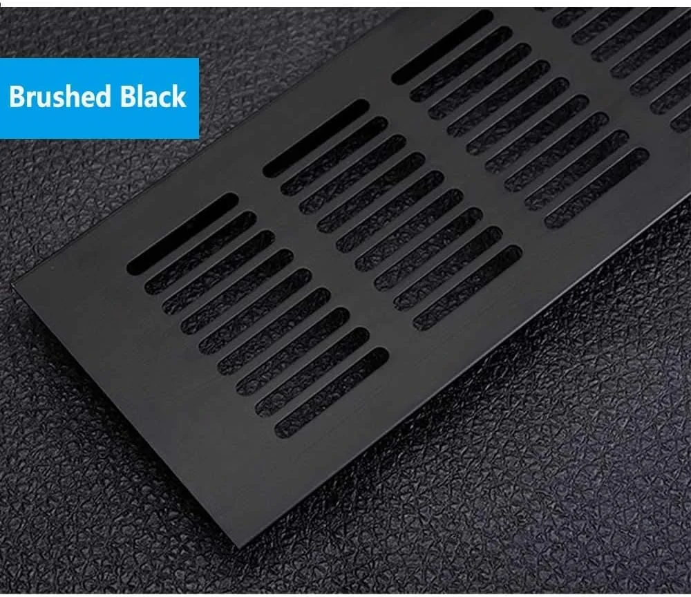 دریچه تهویه هوا TERRIFI، دریچه 200 میلی متری برای کابینت، دریچه یخچال، دریچه دیواری پره دار برای تهویه کمد و کابینت