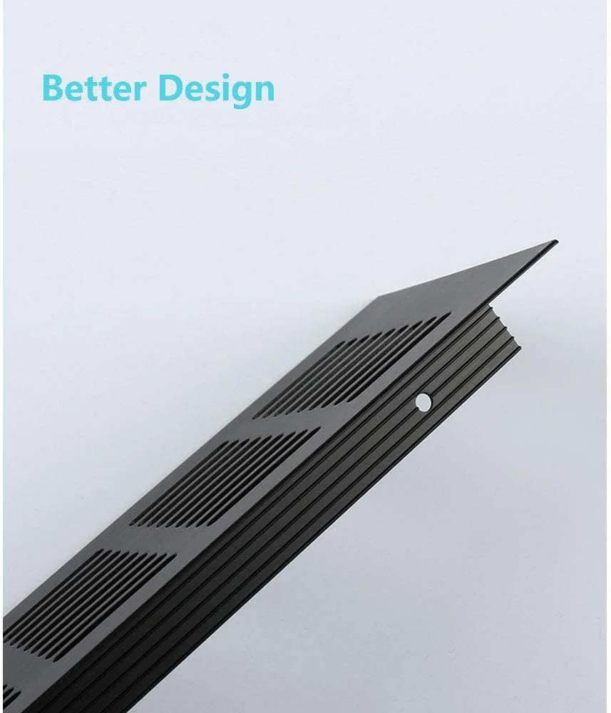 دریچه تهویه هوا TERRIFI، دریچه 200 میلی متری برای کابینت، دریچه یخچال، دریچه دیواری پره دار برای تهویه کمد و کابینت