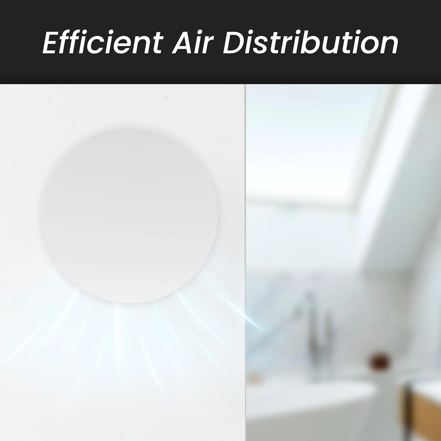 دیفیوزر یونیورسال فولادی سفید ریپا مارکت، قطر 8 اینچ - دریچه قابل تنظیم - ورودی هوا، خروجی هوا، تهویه کانال اگزوز - پوشش دریچه سقفی فلزی گرد و بدون درز - مناسب برای دیوار و سقف خانه و اداره