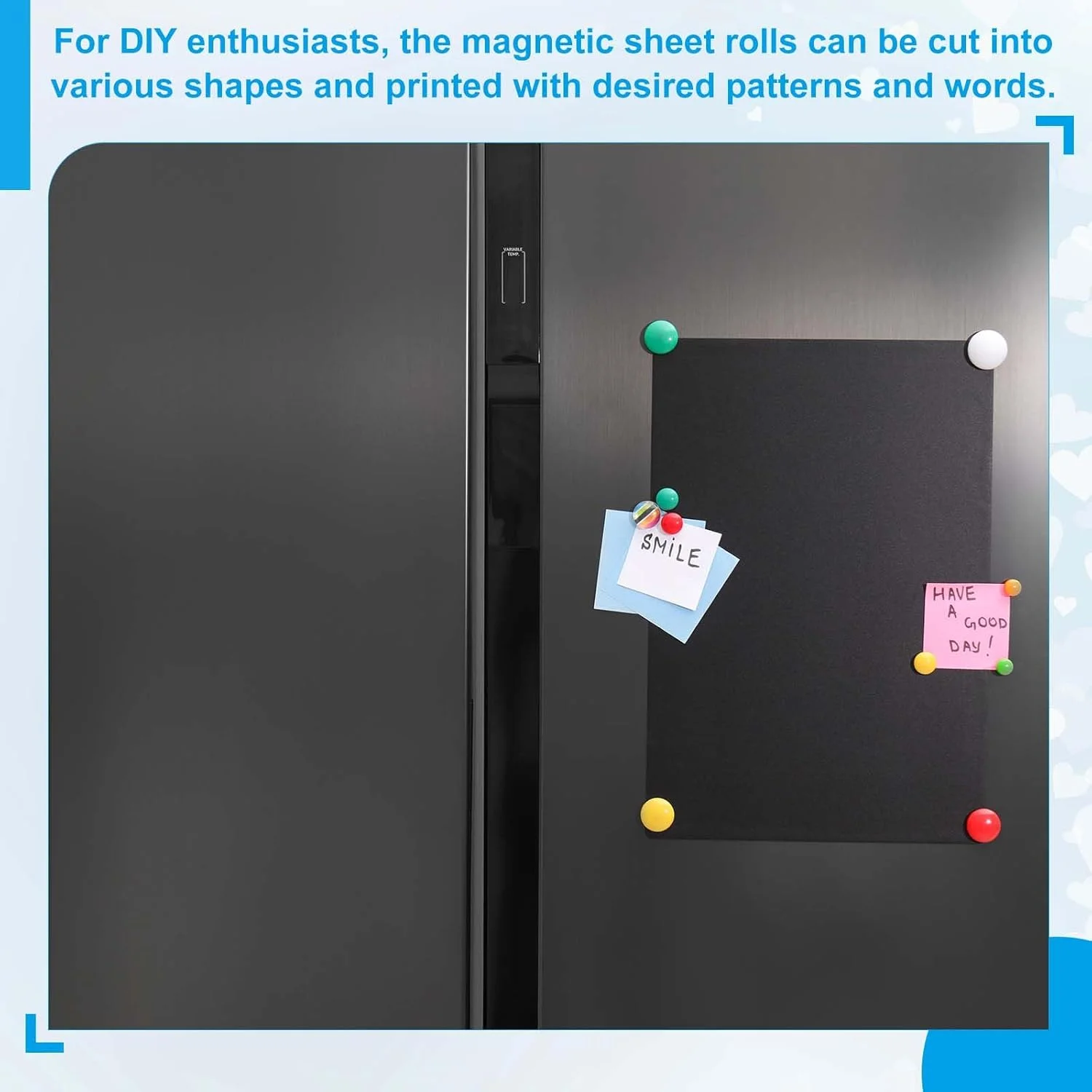 دریچه مغناطیسی منبع یابی، 3 عدد پوشش دریچه مغناطیسی 35.5 در 35.5 سانتی متر، پوشش دریچه هوا مربعی استاندارد برای دیوار، کف، سقف، شومینه، کوره، سیاه و سفید