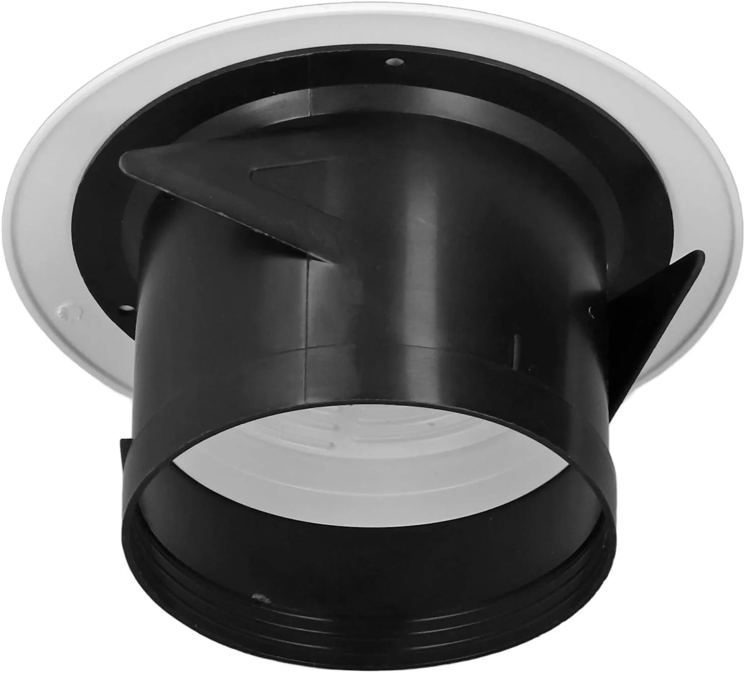 دریچه گرد چرخشی پوشش تهویه قابل تنظیم برای حمام و آشپزخانه (4 اینچ)