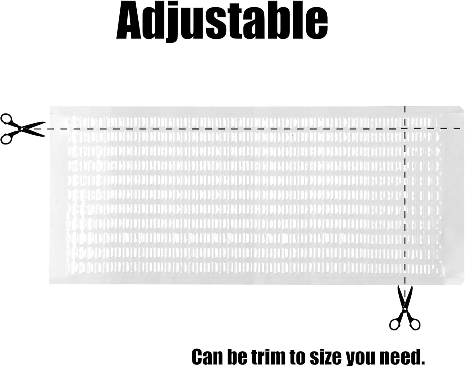 منحرف کننده حرارت و هوا با طراحی منحصر به فرد Liveinu، قابل تنظیم و استفاده مجدد برای دریچه ها، دیوار جانبی، RV، HVAC خانگی، AC و رجیسترهای سقفی