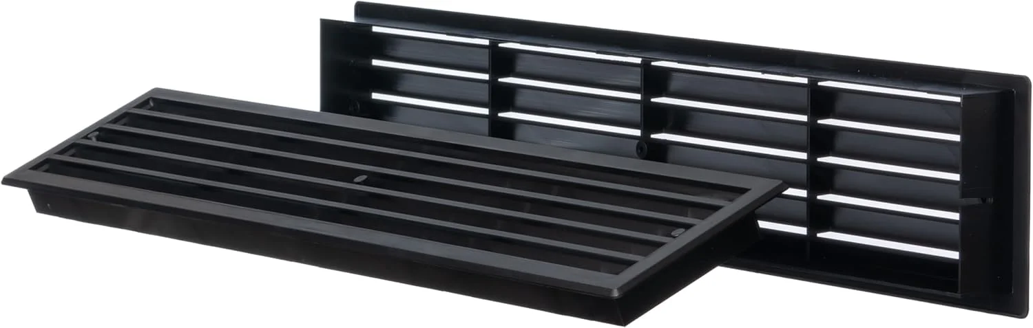 دریچه تهویه پلاستیکی مشکی LIRAST با ابعاد 450 x 92 میلی متر - دریچه درب، دریچه تامین هوای خروجی - دریچه تهویه درب دریچه تهویه پلاستیکی مشکی LIRAST با ابعاد 450 x 92 میلی متر - دریچه درب، دریچه تامین هوای خروجی - دریچه تهویه درب