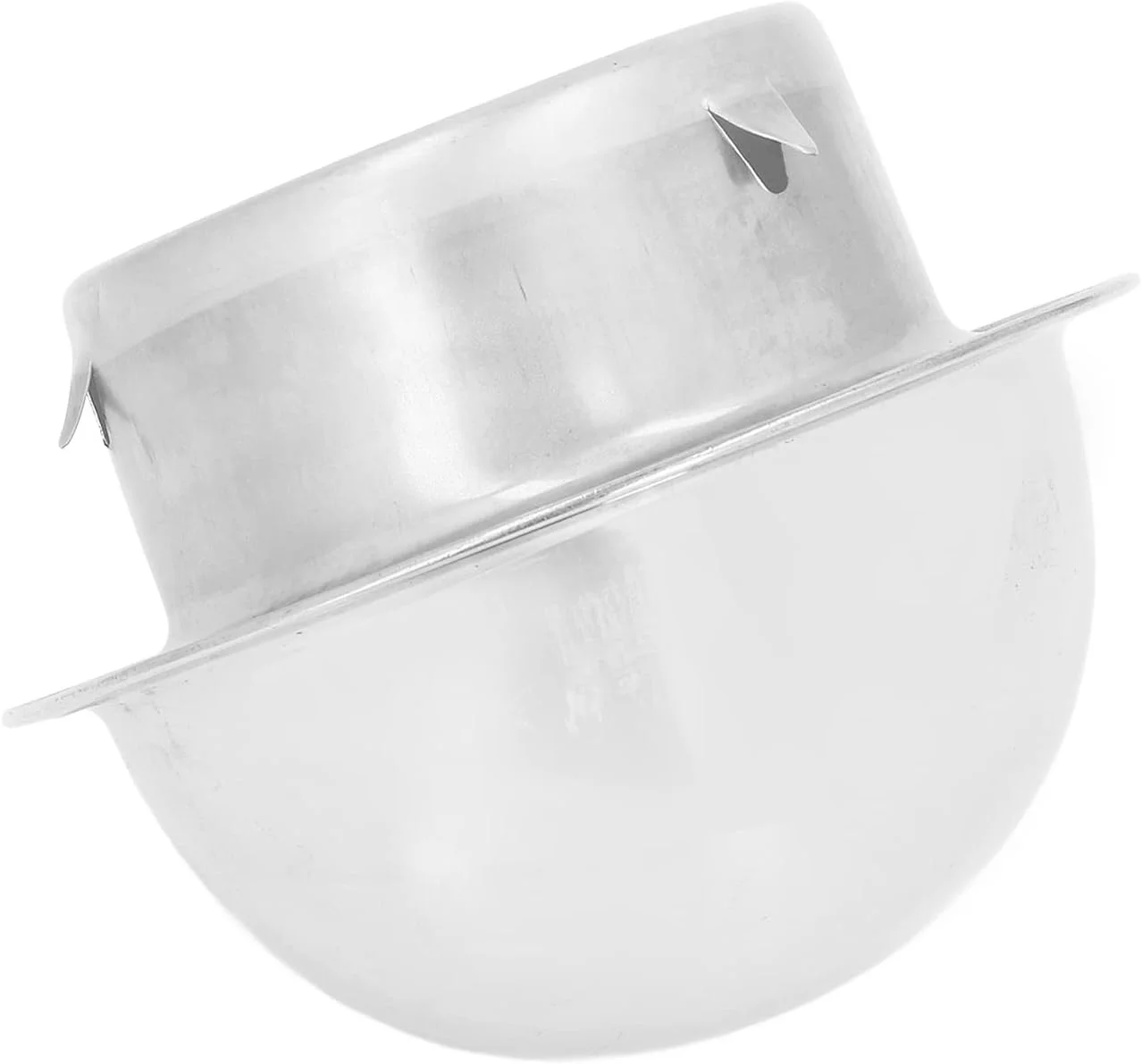 دریچه گرد استیل ضد زنگ Jiawu، پوشش دریچه دیواری، خروجی تهویه گریل گرد با توری ریز برای تهویه گردش هوا (150mm/5.9in)