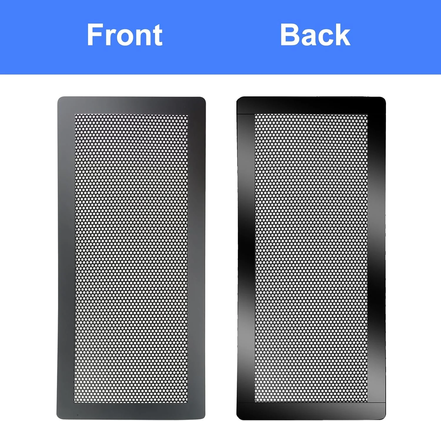 روکش دریچه های کف مغناطیسی بسیار قوی VOLYUVIC، روکش توری دریچه هوا ارتقا یافته برای دریچه 4"x10"، روکش توری دریچه AC برای گرفتن مو، حشرات و آشغال از کف، دیوار و سقف خانه