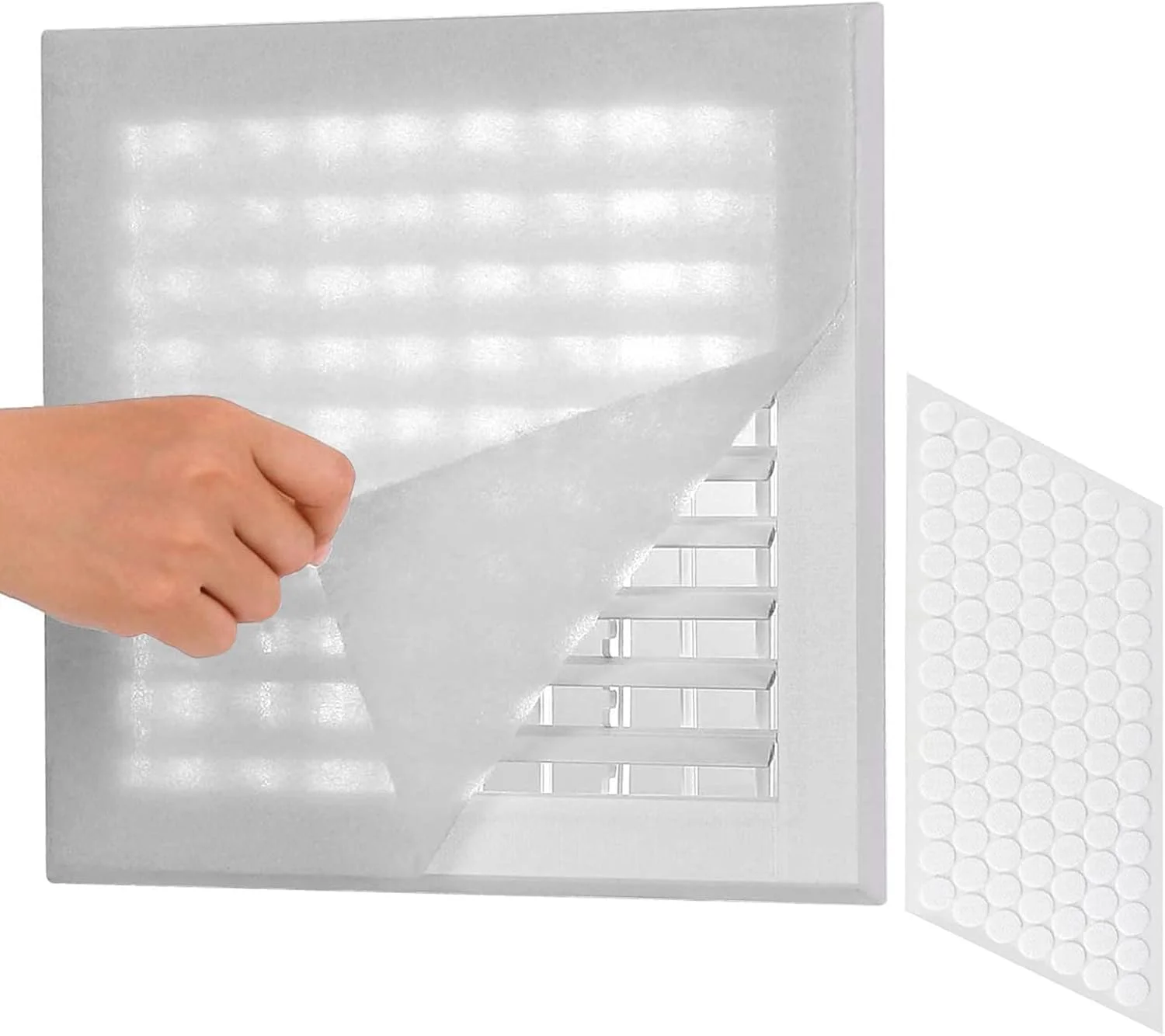 فیلتر کاغذی دریچه هوا Wougzan، توری ضد گرد و غبار، فیلتر تهویه هوا برای فیلتراسیون گرد و غبار و بو (10 عدد 30 * 30 سانتی متر)