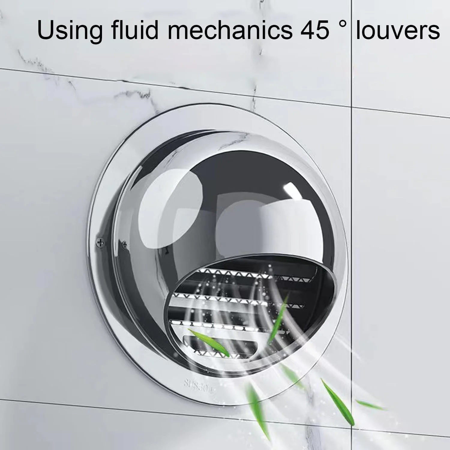دریچه تهویه خشک کن یلاژوی 4 اینچی، بسته 2 عددی خروجی دیواری گرد استیل ضد زنگ و دریچه زیرشیروانی برای سیستم های HVAC - دریچه هوا بادوام دریچه تهویه خشک کن یلاژوی 4 اینچی، بسته 2 عددی خروجی دیواری گرد استیل ضد زنگ و دریچه زیرشیروانی برای سیستم های HVAC - دریچه هوا بادوام