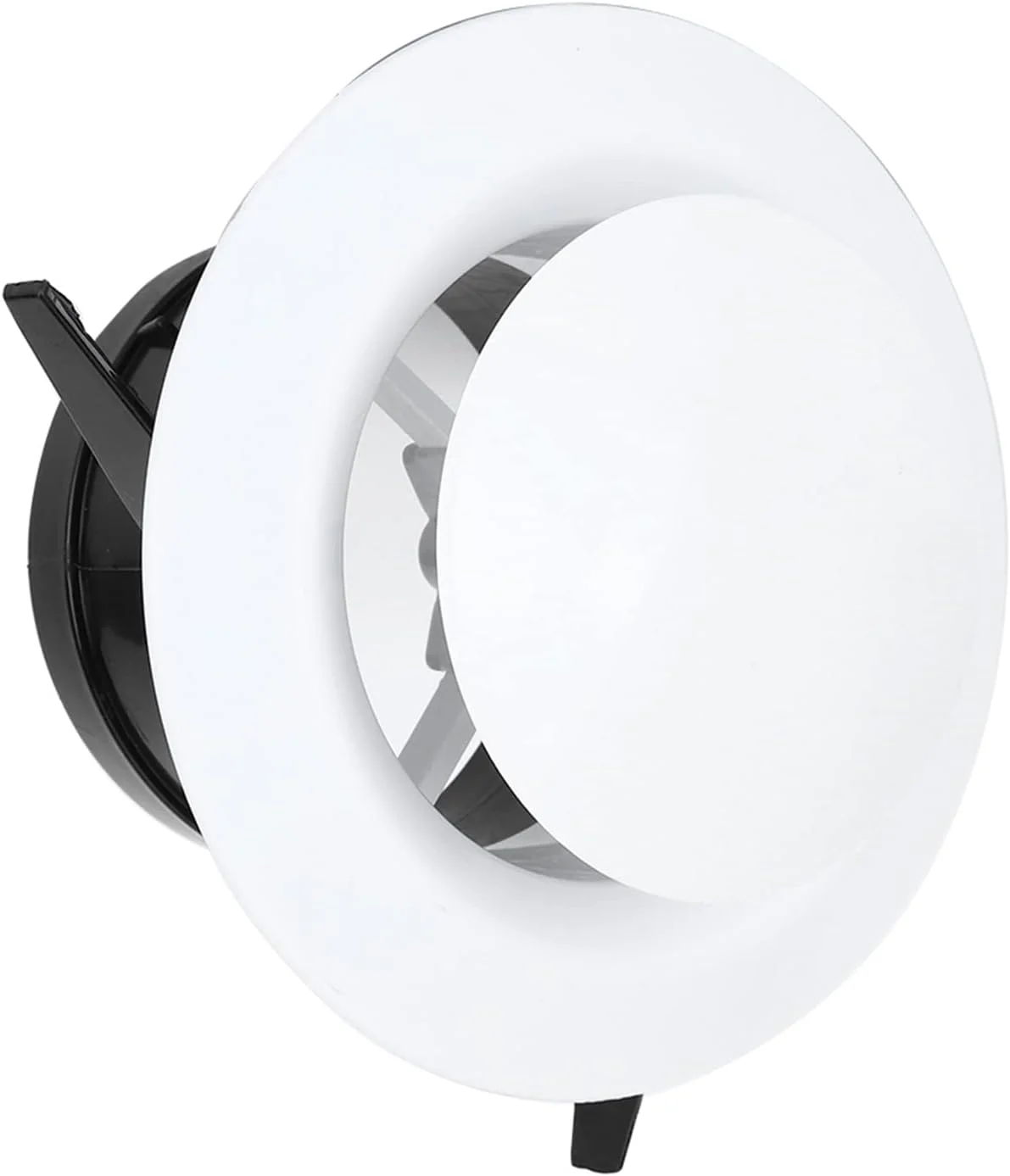 دریچه پوشش کانال تهویه، پخش کننده سقفی گرد دریچه قابل تنظیم زیرسازی دریچه جریان هوای آسان دریچه خروجی خارجی لوله اگزوز هود نصب شده روی دیوار برای فن اگزوز حمام آشپزخانه (100 میلی متر) دریچه پوشش کانال تهویه، پخش کننده سقفی گرد دریچه قابل تنظیم زیرسازی دریچه جریان هوای آسان دریچه خروجی خارجی لوله اگزوز هود نصب شده روی دیوار برای فن اگزوز حمام آشپزخانه (100 میلی متر)