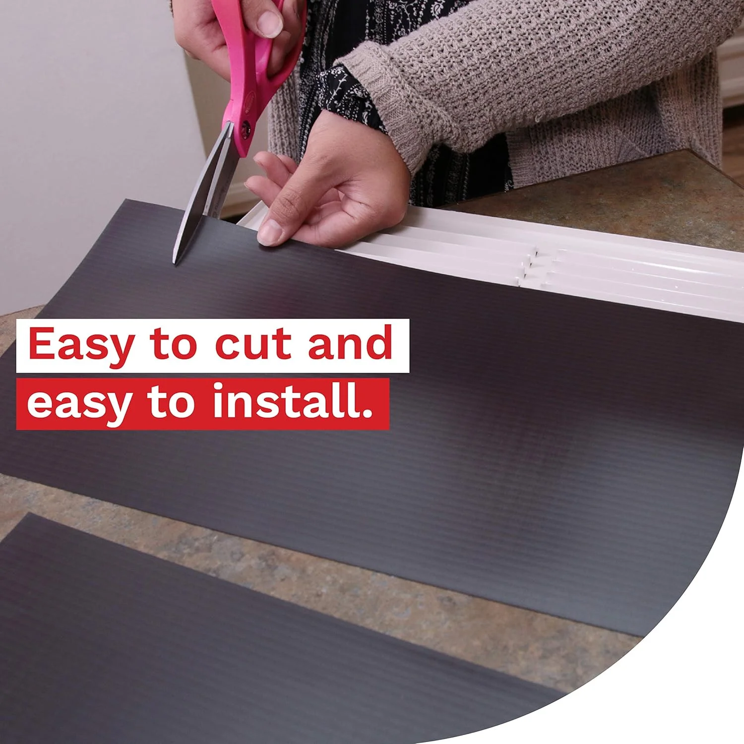 پوشش دریچه مغناطیسی XFasten، آهنرباهای صنعتی برای دریچه های جانبی و کف - برای دریچه های RV، HVAC خانگی، AC و کوره، 8 اینچ در 17 اینچ، بسته 5 عددی