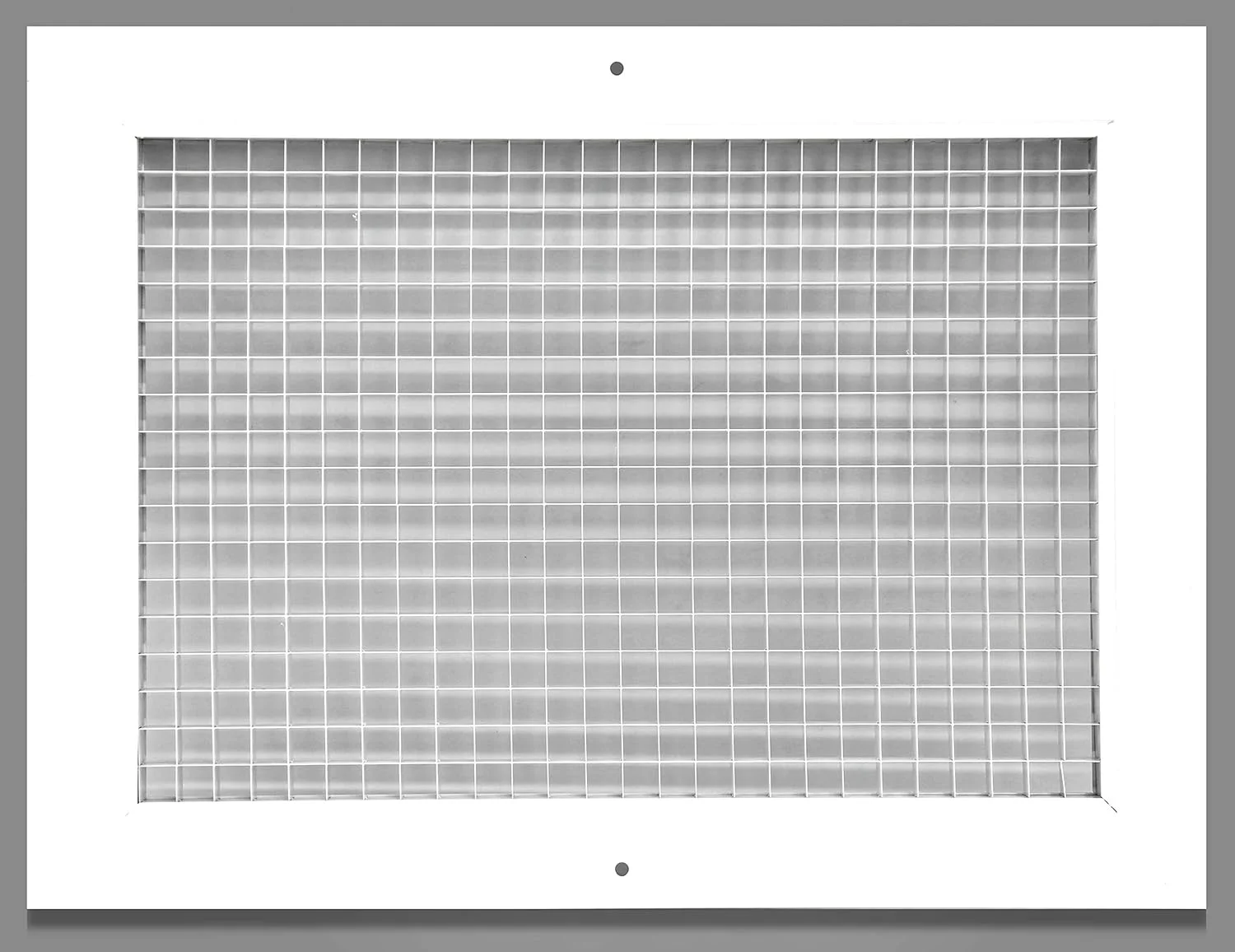 شبکه دریچه هوای برگشتی آلومینیومی 15x35 سانتی‌متر HVAC Premium - ضد زنگ - پوشش کانال تهویه - سفید [ابعاد بیرونی: 19.7x40 سانتی‌متر]