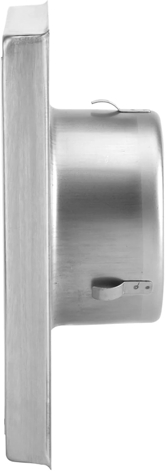 دریچه خروجی فن مربع، دریچه هواکش ضد باد با دریچههای گرانشی، پوشش خروجی بادکش، شیک، بادوام و پرکاربرد برای دریچههای حمام و واحدهای تهویه مطبوع دریچه خروجی فن مربع، دریچه هواکش ضد باد با دریچههای گرانشی، پوشش خروجی بادکش، شیک، بادوام و پرکاربرد برای دریچههای حمام و واحدهای تهویه مطبوع