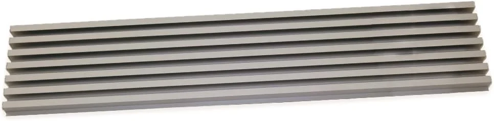 شبکه تهویه فر Emuca، آلومینیوم آنودایز شده INOX