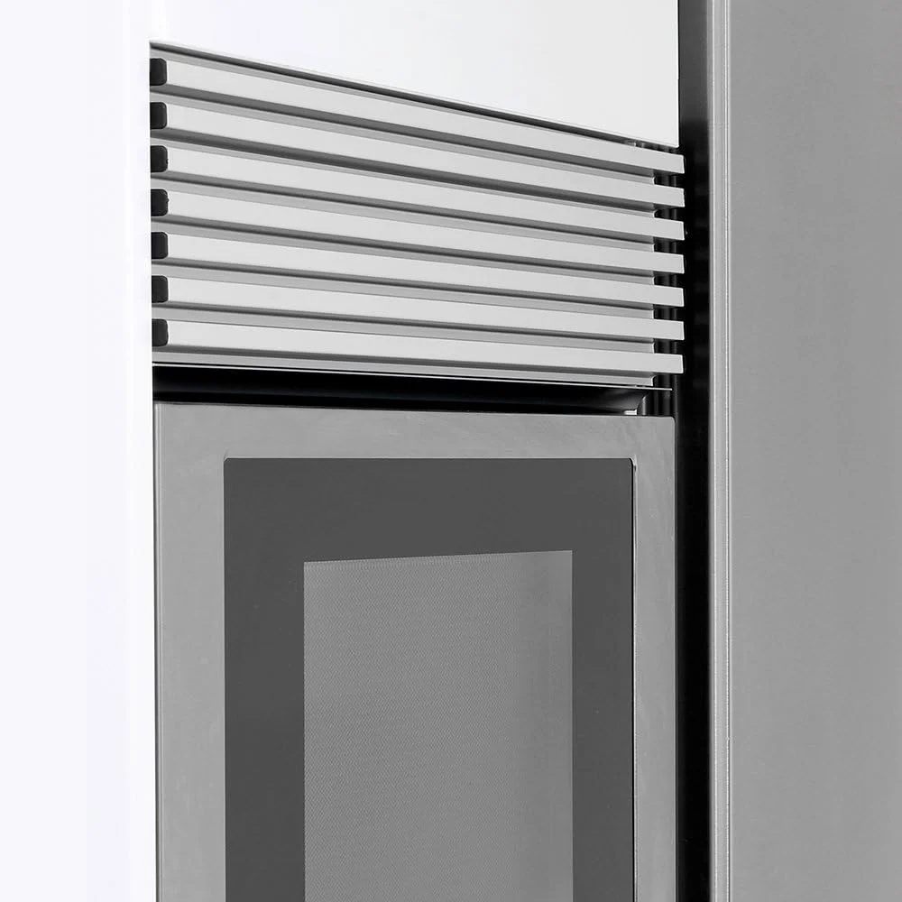 شبکه تهویه فر Emuca، آلومینیوم آنودایز شده INOX