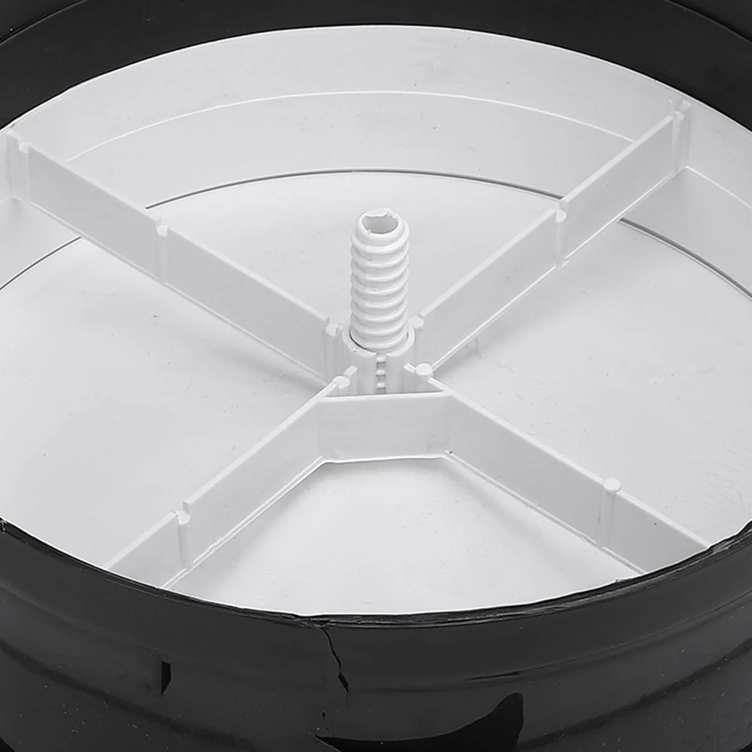 دریچه گرد قابل تنظیم 8 اینچی Gernie، پوشش ABS دیواری سقفی با توری محافظ، پخش کننده دریچه گرد سقفی لوور برای حمام، آشپزخانه، نصب دریچه زیر شیروانی، دفتر، خانه