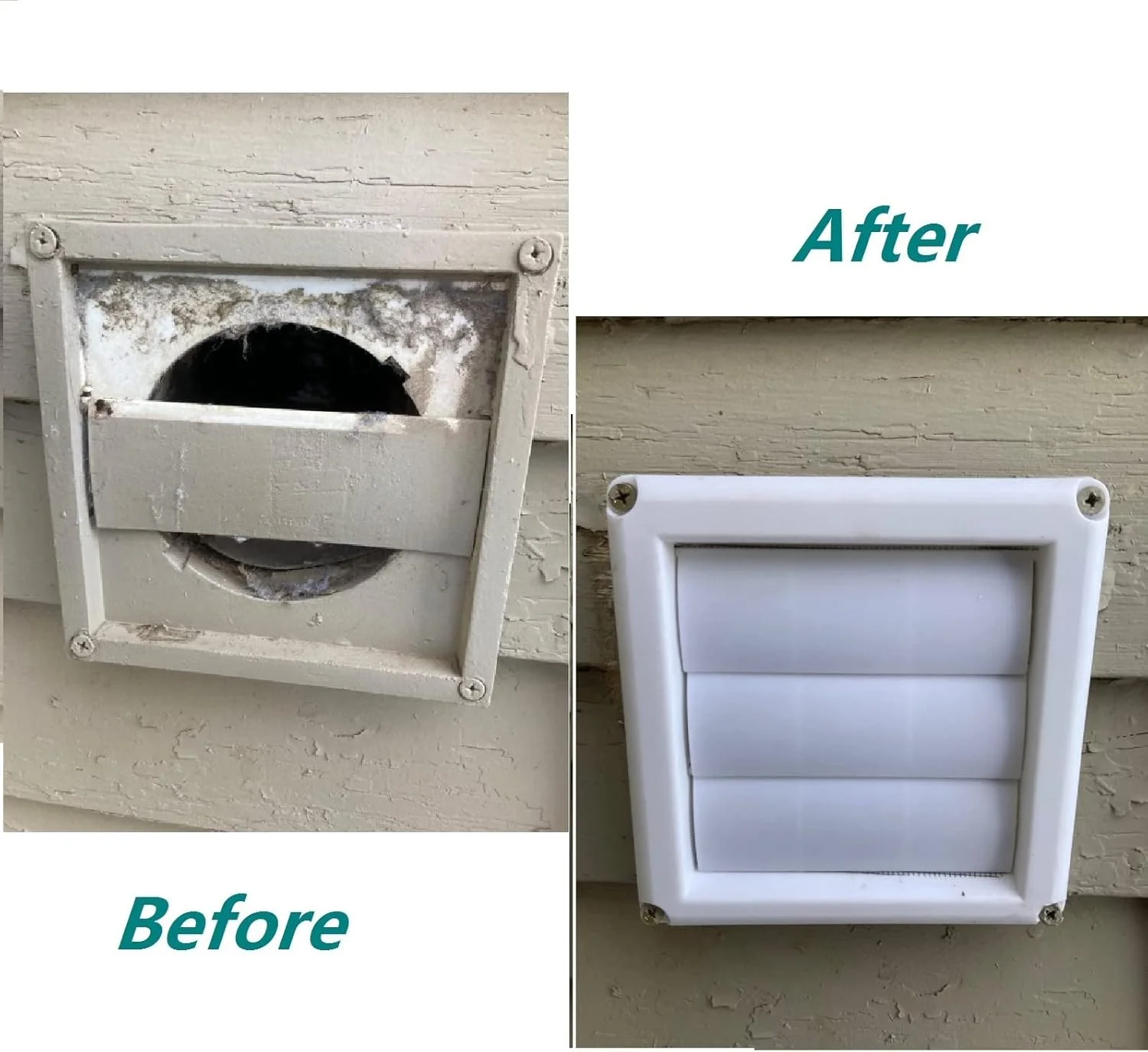 دریچه هواکش Excefore، دریچه تهویه فن دار Tech Drive، برای خانه، دفتر، حمام، توالت (15 سانتی متر)