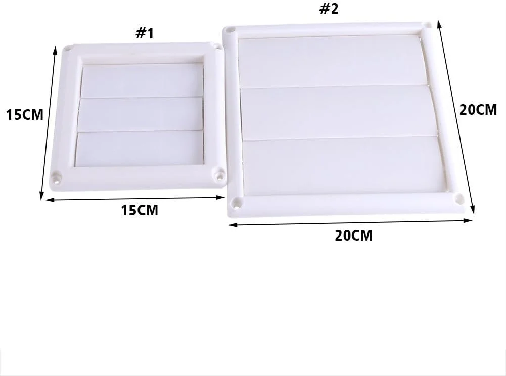 دریچه هواکش Excefore، دریچه تهویه فن دار Tech Drive، برای خانه، دفتر، حمام، توالت (15 سانتی متر)