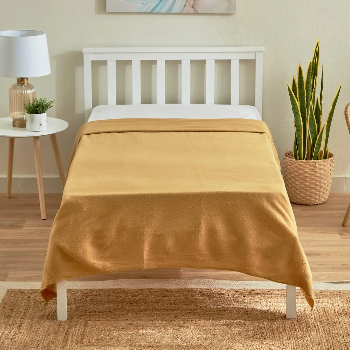 پتو پلار دو نفره Homebox Atlanta، 200x150 سانتی متر، زرد پتو پلار دو نفره Homebox Atlanta، 200x150 سانتی متر، زرد