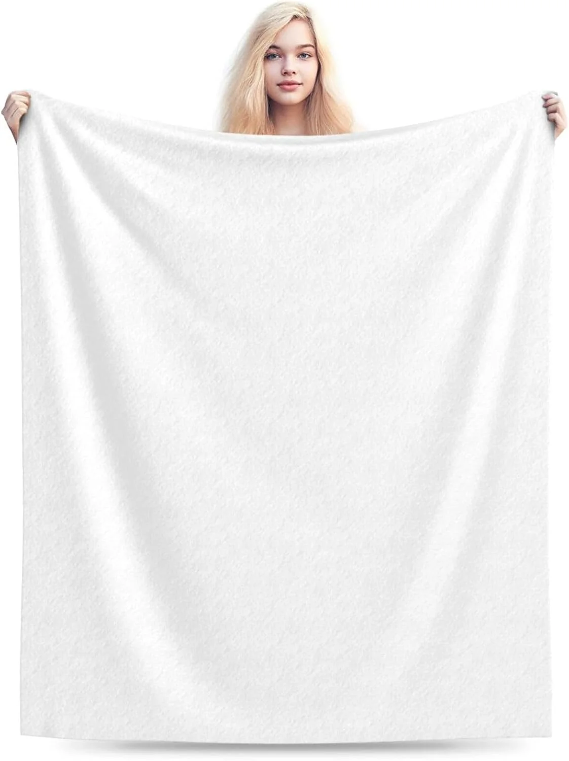 پتو عکس سفارشی Jgksbqv برای زوج ها، پتوهای شخصی سازی شده با نام، تصویر، لوگو، هدیه برای همسر/زن، هدیه برای زن و شوهر، سالگرد ازدواج، سفید، 100x125 سانتی متر