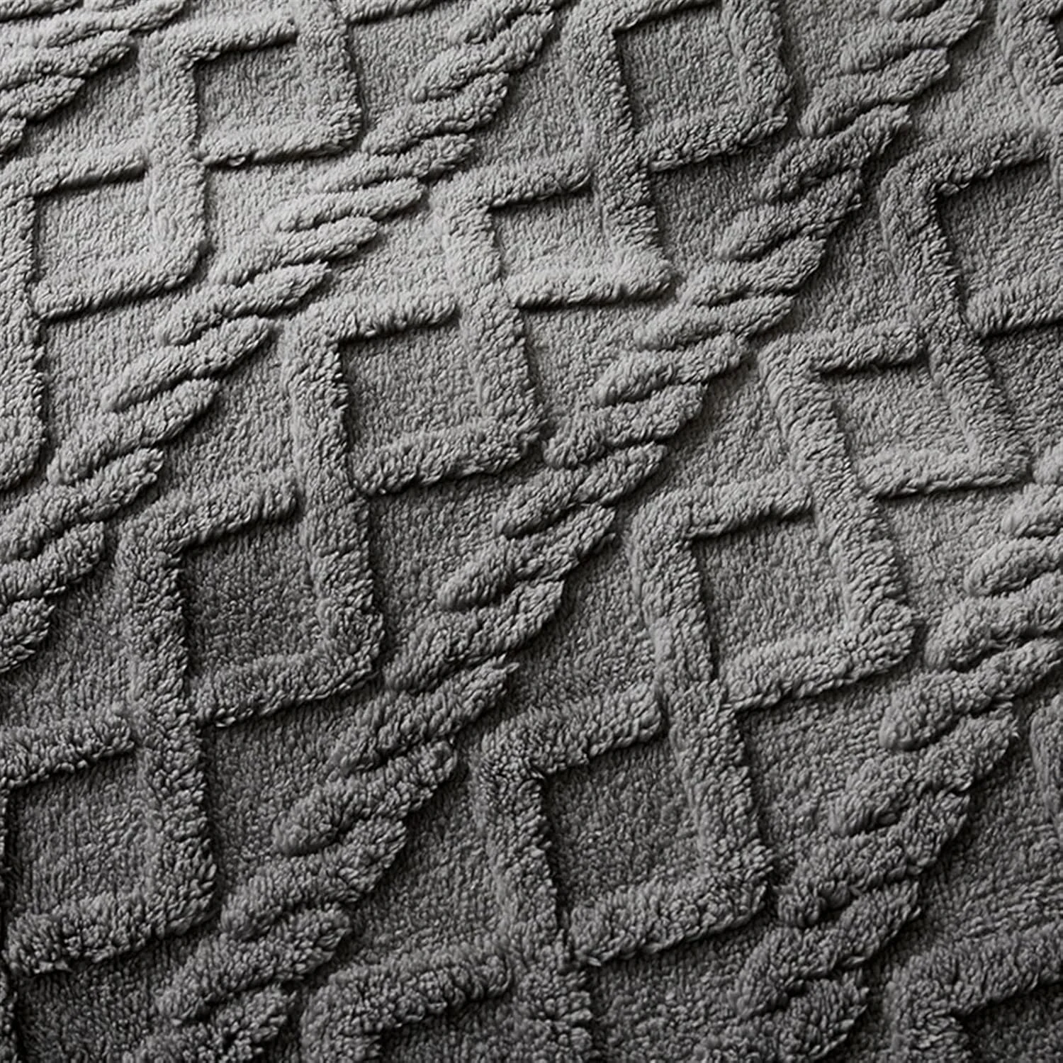 پتوهای زمستانی گرم KRSIAXG، پتوی دو طرفه نرم، پشم گوسفند مصنوعی، روکش لحاف مخملی، پتوی چند منظوره ژاکارد هندسی