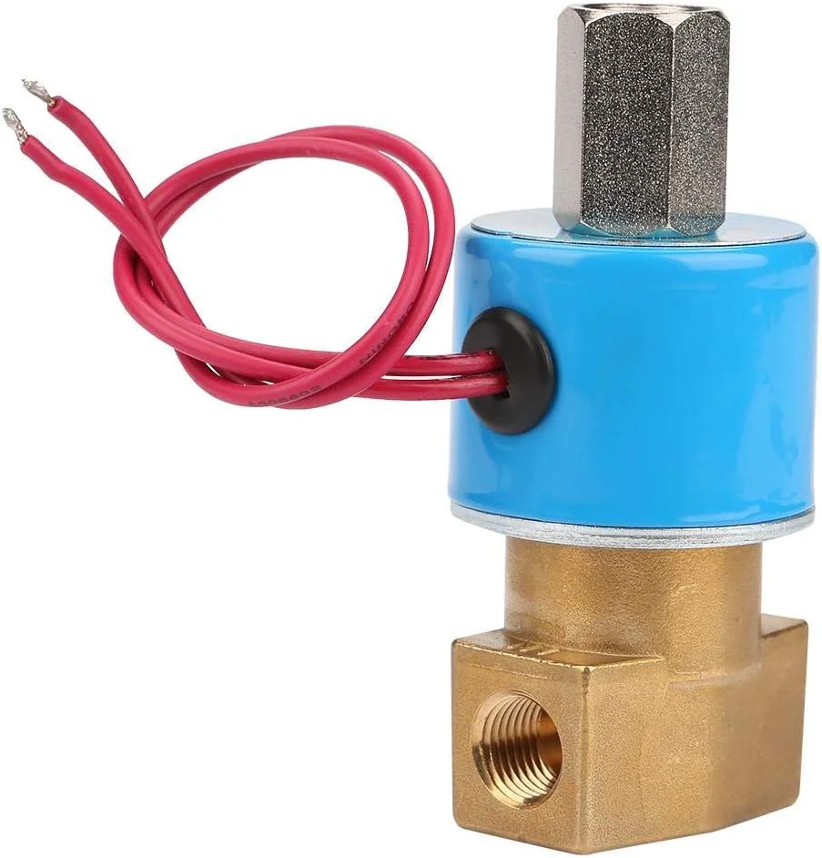 شیر برقی KSD با فشار بالا، بدنه برنجی، مناسب برای لوله گاز، سخت افزار، آب و هوا (DC12V)