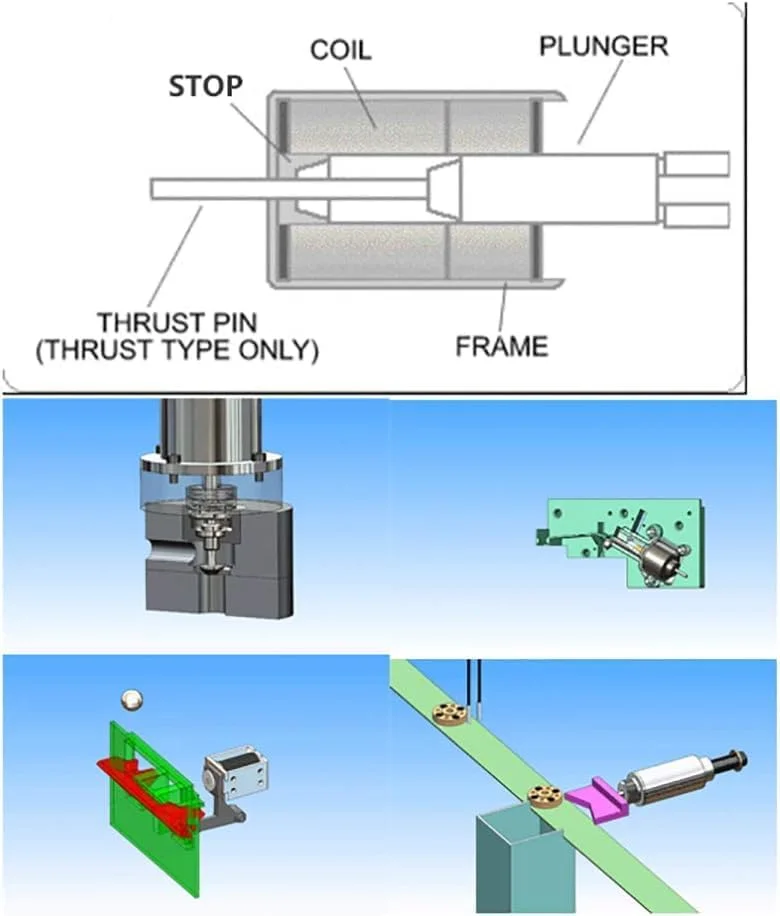 سلونوئید کششی DC 12V با طول کورس 35 میلی متر، آهنربای الکتریکی کوچک برای خودروها، پروژه ها و کارهای DIY سلونوئید کششی DC 12V با طول کورس 35 میلی متر، آهنربای الکتریکی کوچک برای خودروها، پروژه ها و کارهای DIY