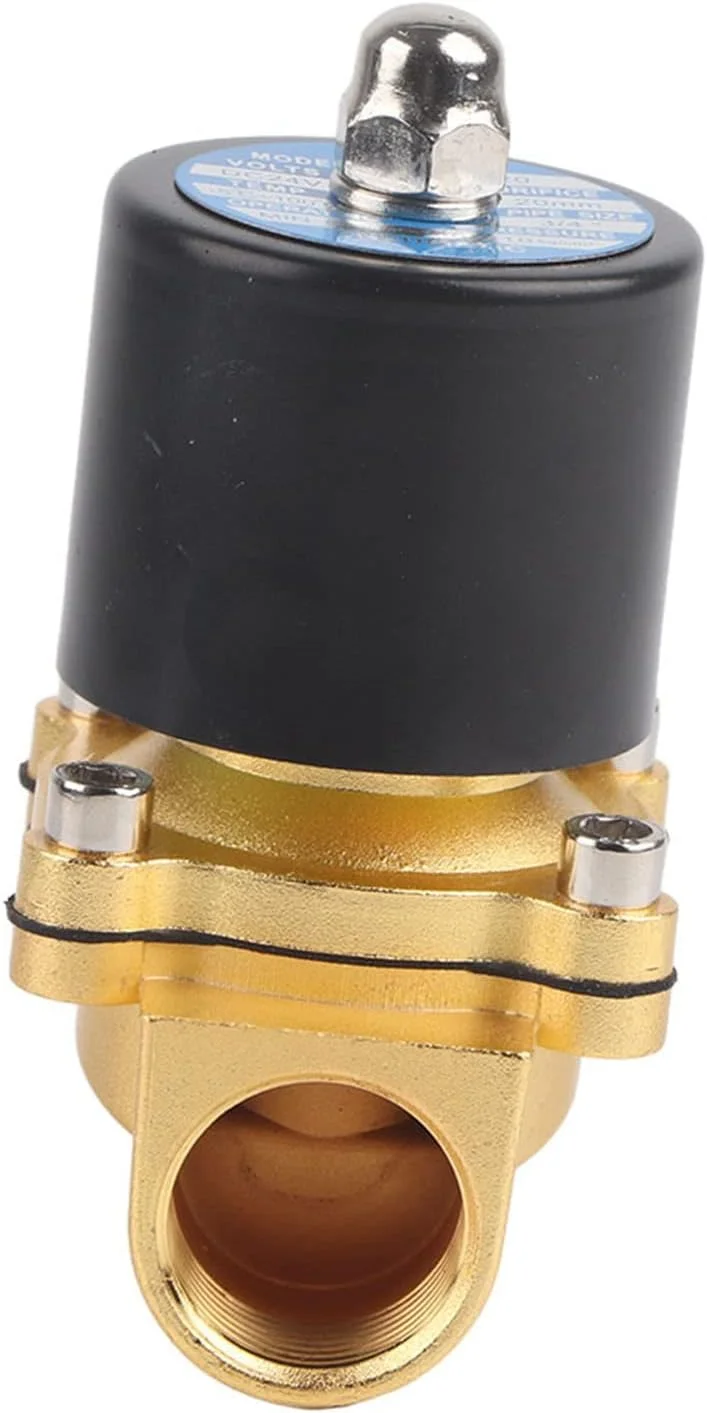 شیر برقی نرمالی بسته NDNCZDHC Varivalve DC24V 3/4" DN20 برای آب، گاز، روغن برای روغن، آب و گاز غیر خورنده، شیر الکترومغناطیسی