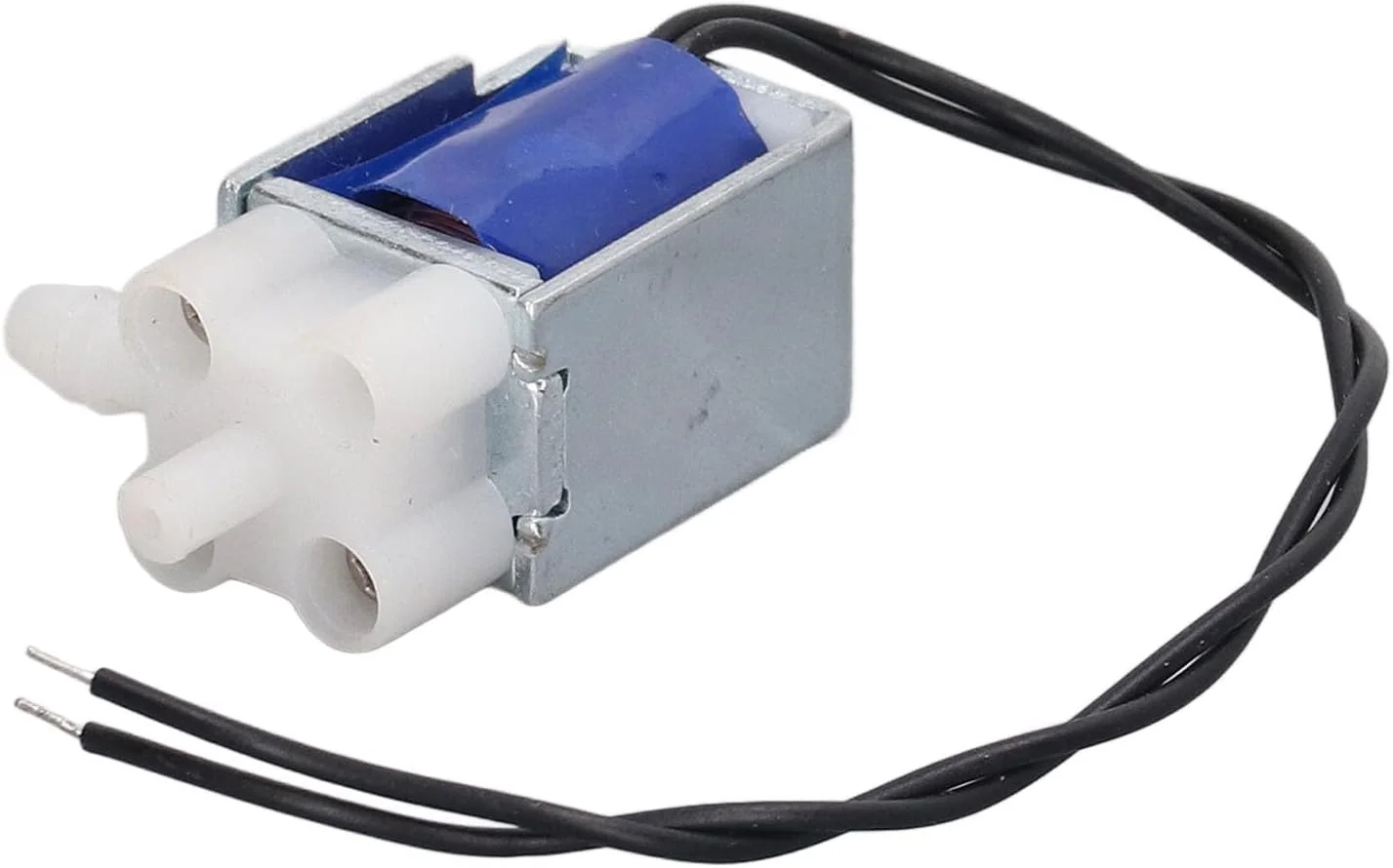 NDNCZDHC Electromagnetic Exhaust Valve 2 Position 3 Way Quick Response Micro Solenoid Air Valve Normally Open (NDNCZDHCtZxfLuE5-12)