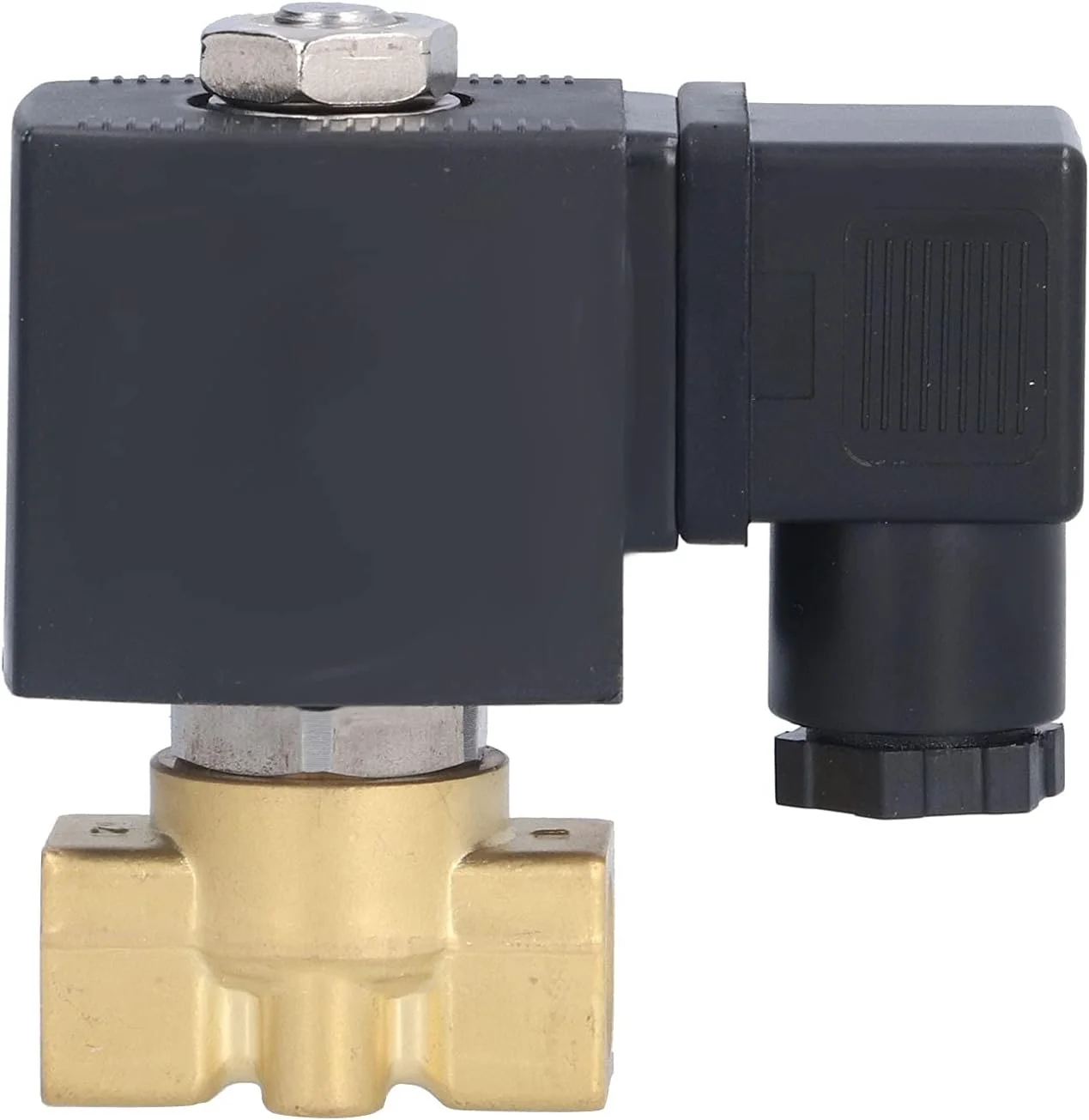 شیر برنجی سلونوئیدی نرمال بسته YCSM31-02-2GBN، شیر الکترومغناطیسی کوچک با عملکرد مستقیم، شیر آب، برای سیستم های لوله کشی با فشار پایین (DC12V)