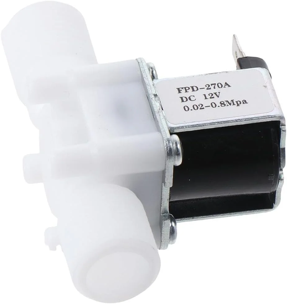 شیر برقی آب 12 ولت FEIYING با ورودی 0.5 اینچ، شیر الکترومغناطیسی خورشیدی، پلاستیکی دو موازی، بسته برای سیستم خالص اسمز معکوس RO خانگی شیر برقی آب 12 ولت FEIYING با ورودی 0.5 اینچ، شیر الکترومغناطیسی خورشیدی، پلاستیکی دو موازی، بسته برای سیستم خالص اسمز معکوس RO خانگی