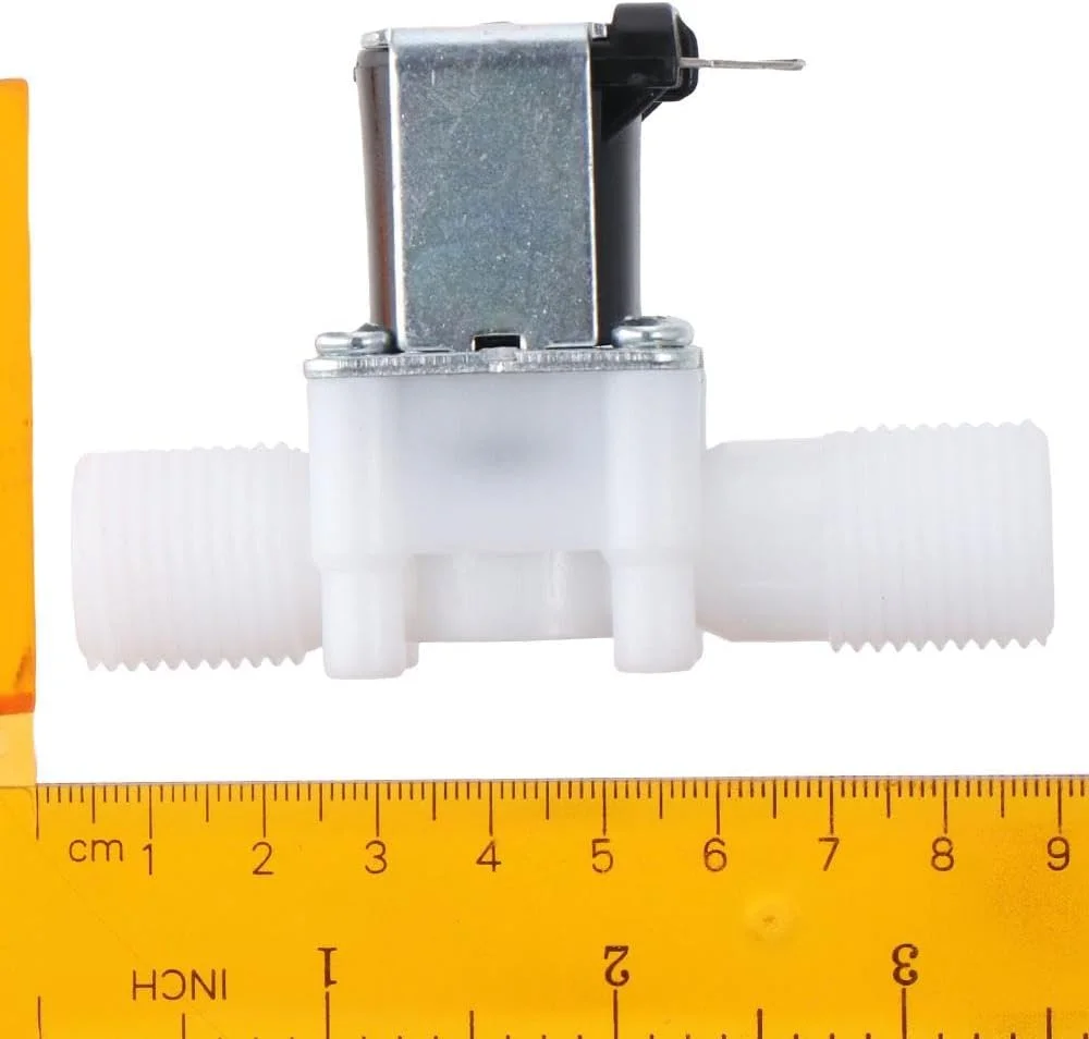 شیر برقی آب 12 ولت FEIYING با ورودی 0.5 اینچ، شیر الکترومغناطیسی خورشیدی، پلاستیکی دو موازی، بسته برای سیستم خالص اسمز معکوس RO خانگی شیر برقی آب 12 ولت FEIYING با ورودی 0.5 اینچ، شیر الکترومغناطیسی خورشیدی، پلاستیکی دو موازی، بسته برای سیستم خالص اسمز معکوس RO خانگی