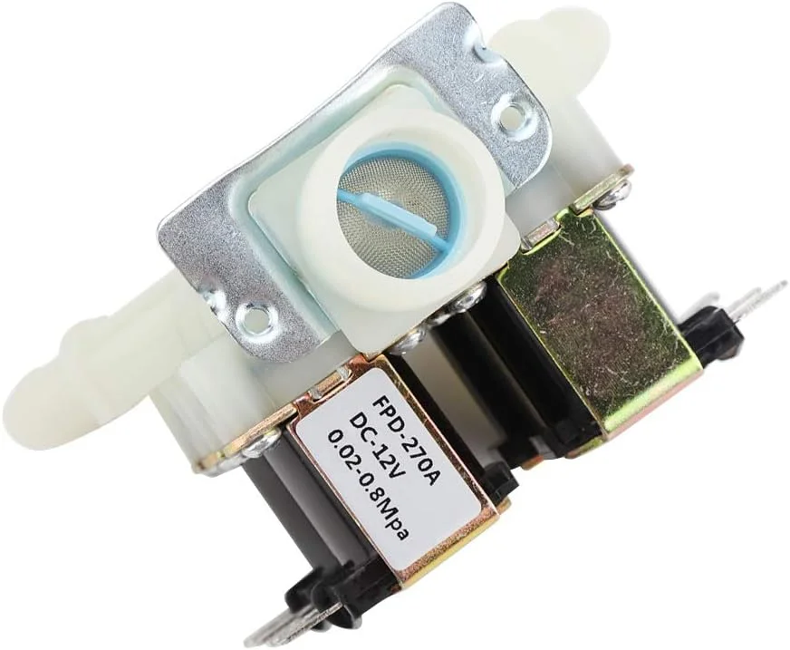 شیر برقی آب فاسینت، DC 12V DN20 G3/4 اینچ 1 ورودی 4 خروجی شیر الکترومغناطیسی پلاستیکی، شیر برقی آب ورودی نرمال بسته برای تمیز کردن اتوماتیک