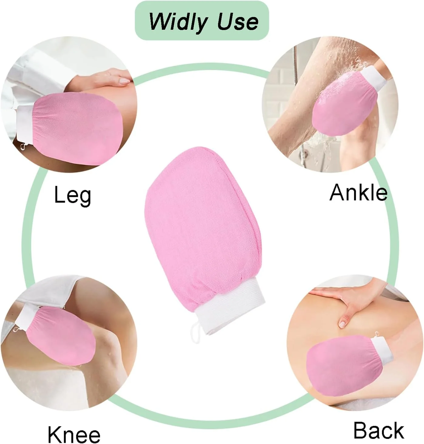 دستکش لایه بردار Duomama برای تجدید عمیق پوست - تحریک گردش خون، آشکار کردن درخشش درخشان، اسکرابر ملایم و در عین حال موثر بدن (1 عدد) دستکش لایه بردار Duomama برای تجدید عمیق پوست - تحریک گردش خون، آشکار کردن درخشش درخشان، اسکرابر ملایم و در عین حال موثر بدن (1 عدد)