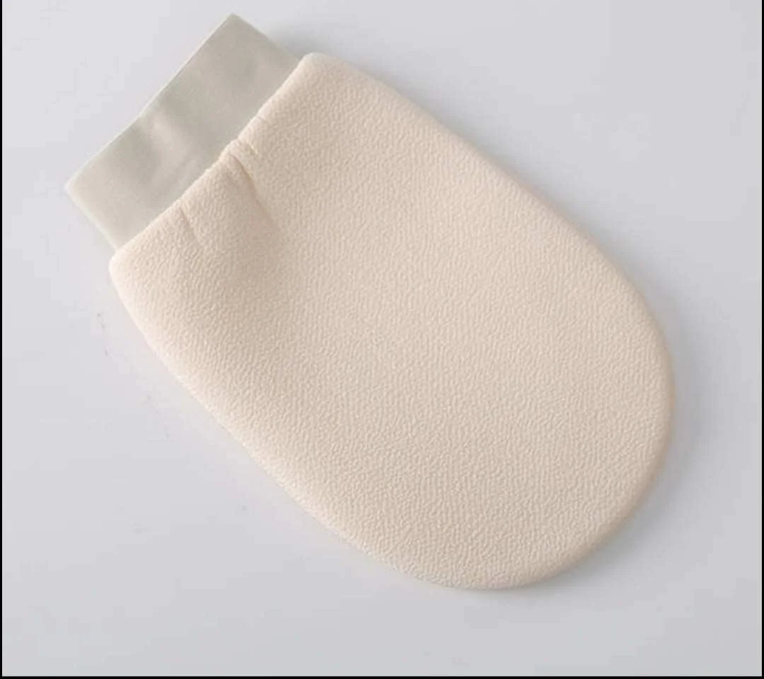 دستکش لایه بردار با کیفیت عالی 2 عددی، دستکش حمام اصلی برای اسکراب بدن، لایه بردار، کیسه حمام محبوب 100% ویسکوز