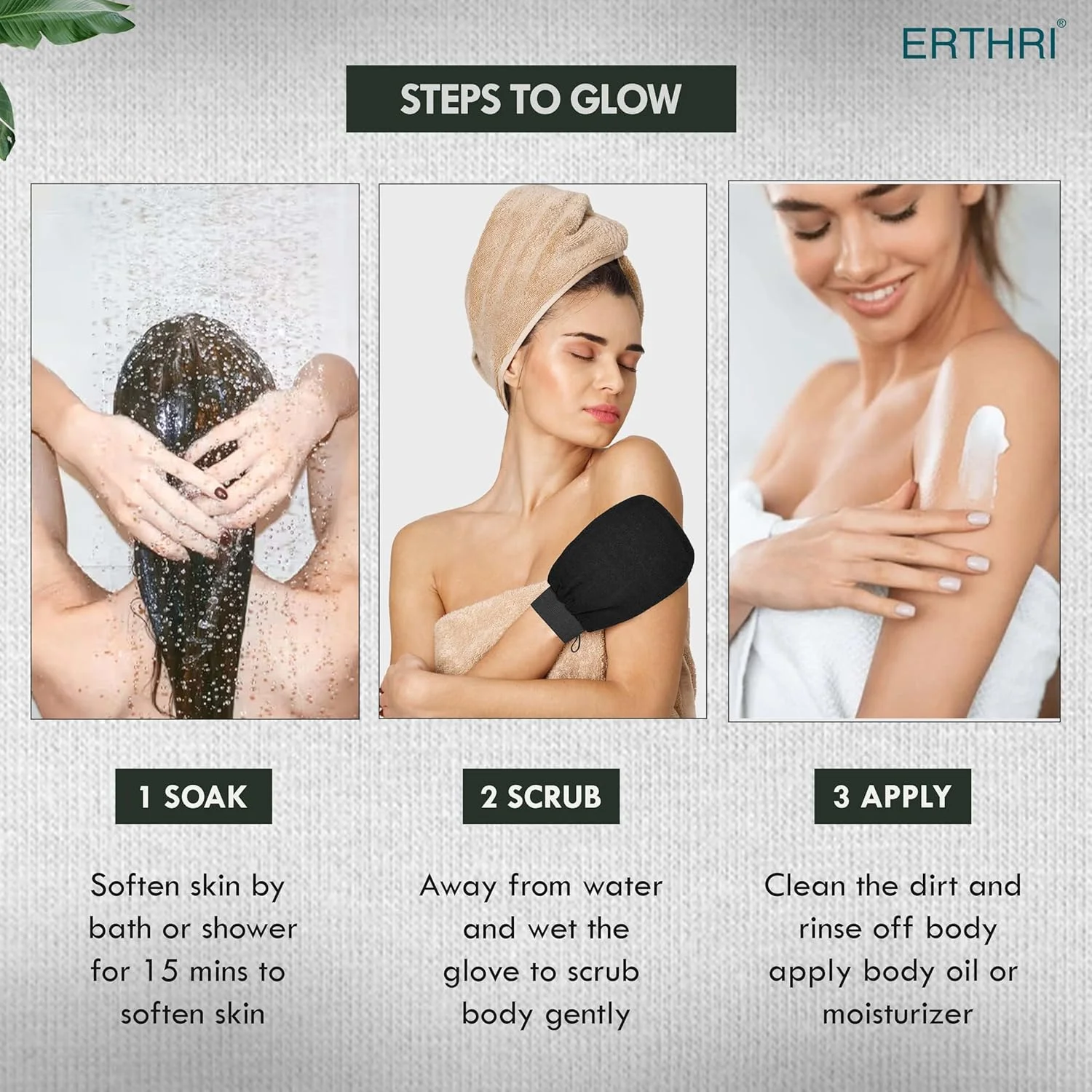 دستکش لایه بردار بدن اِرتری | دستکش لایه بردار بدن از جنس ویسکوز خالص | دستکش لایه بردار دو لایه برای پوست های مرده | دستکش حمام برای از بین بردن تیرگی پوست صورت و بدن (مشکی) (بسته 2 عددی) دستکش لایه بردار بدن اِرتری | دستکش لایه بردار بدن از جنس ویسکوز خالص | دستکش لایه بردار دو لایه برای پوست های مرده | دستکش حمام برای از بین بردن تیرگی پوست صورت و بدن (مشکی) (بسته 2 عددی)