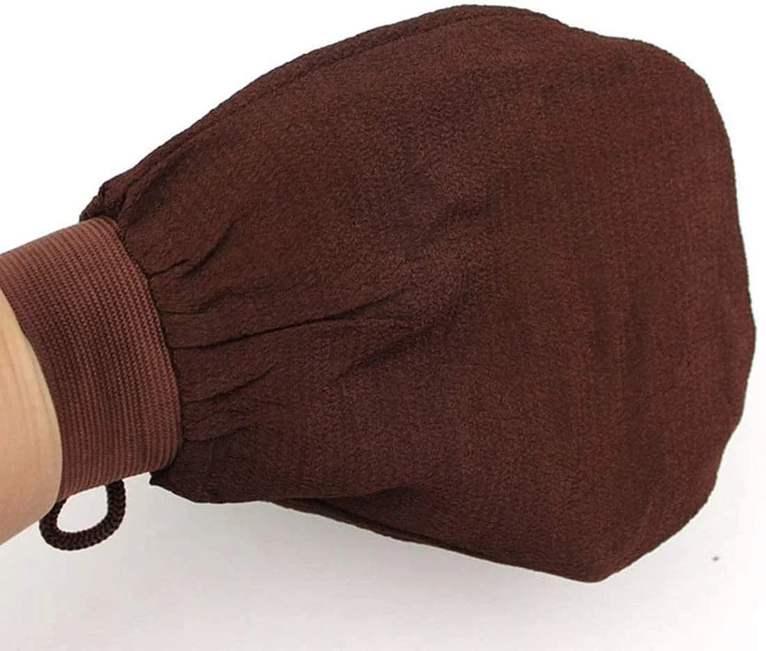 دستکش لایه بردار حمام مراکشی HAI+، دستکش لایه بردار بدن برای از بین بردن پوست مرده، مناسب برای انواع پوست، بهبود گردش خون، دوش، اسپا، از بین برنده سلول های مرده پوست (بسته 4 عددی) دستکش لایه بردار حمام مراکشی HAI+، دستکش لایه بردار بدن برای از بین بردن پوست مرده، مناسب برای انواع پوست، بهبود گردش خون، دوش، اسپا، از بین برنده سلول های مرده پوست (بسته 4 عددی)