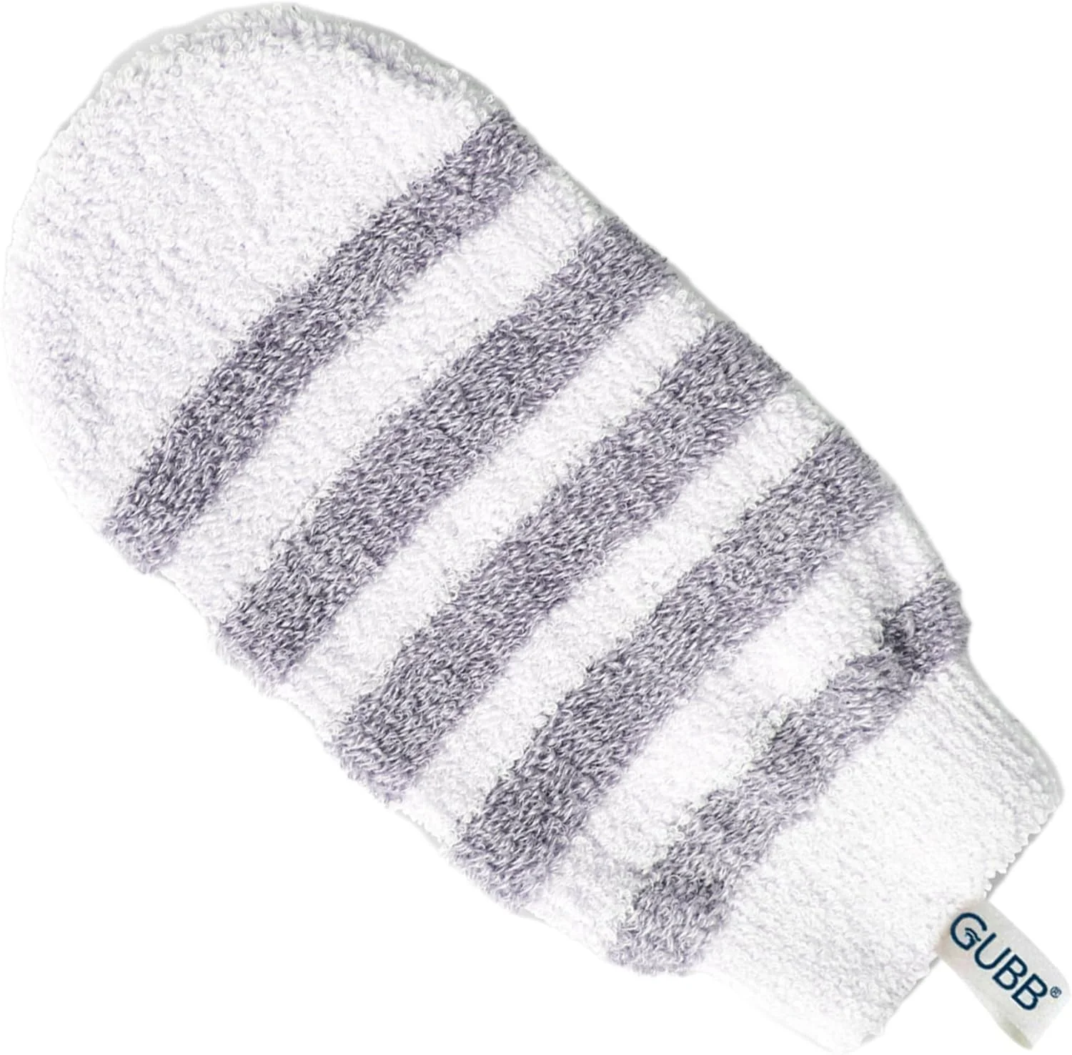 دستکش لوفا حمام گاب یو اس ای، رنگ خاکستری، مناسب آقایان و بانوان (اسکرابر پوشیدنی دستی)