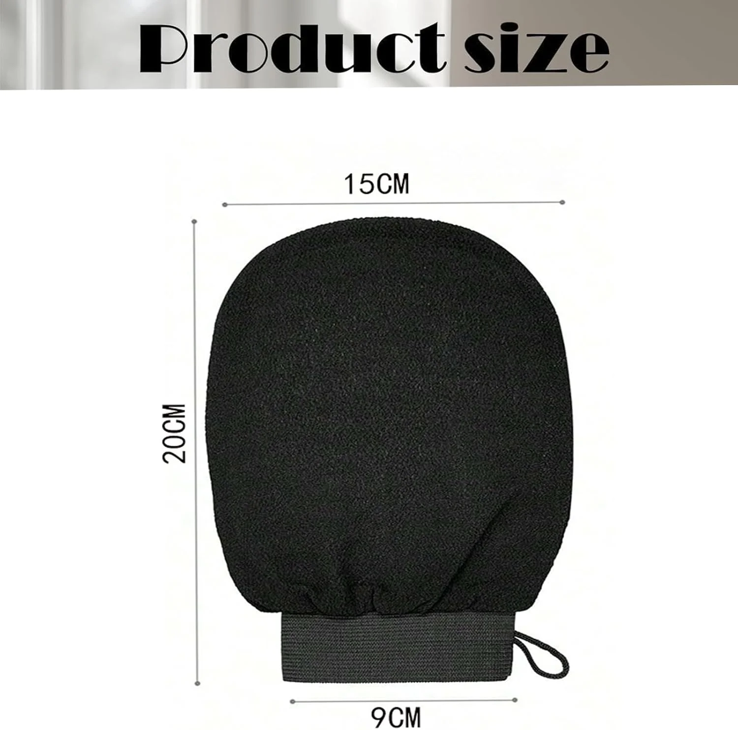 بسته 4 عددی دستکش لایه بردار عمیق، دستکش لایه بردار حمام برای انواع پوست و بهبود گردش خون، دوش، اسپا، پاکسازی عمیق بدن (مشکی) بسته 4 عددی دستکش لایه بردار عمیق، دستکش لایه بردار حمام برای انواع پوست و بهبود گردش خون، دوش، اسپا، پاکسازی عمیق بدن (مشکی)