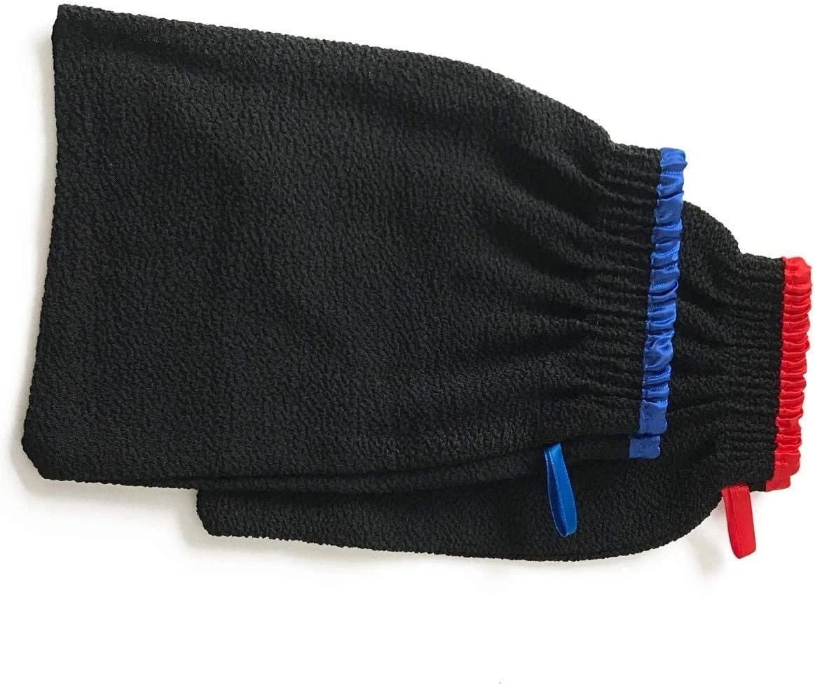 دستکش لایه بردار با کیفیت عالی، یک ست 2 عددی دستکش اسکراب بدن برای آقایان و بانوان. بهترین وسیله برای حمام، دوش، سونا، حمام ترکی، از بین بردن سلول های مرده پوست، پاک کننده خود برنزه کننده، دستکش کیسه ای، بهبود گردش خون دستکش لایه بردار با کیفیت عالی، یک ست 2 عددی دستکش اسکراب بدن برای آقایان و بانوان. بهترین وسیله برای حمام، دوش، سونا، حمام ترکی، از بین بردن سلول های مرده پوست، پاک کننده خود برنزه کننده، دستکش کیسه ای، بهبود گردش خون