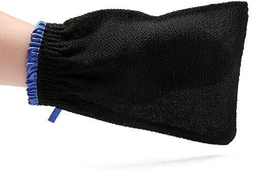 دستکش لایه بردار با کیفیت عالی، یک ست 2 عددی دستکش اسکراب بدن برای آقایان و بانوان. بهترین وسیله برای حمام، دوش، سونا، حمام ترکی، از بین بردن سلول های مرده پوست، پاک کننده خود برنزه کننده، دستکش کیسه ای، بهبود گردش خون دستکش لایه بردار با کیفیت عالی، یک ست 2 عددی دستکش اسکراب بدن برای آقایان و بانوان. بهترین وسیله برای حمام، دوش، سونا، حمام ترکی، از بین بردن سلول های مرده پوست، پاک کننده خود برنزه کننده، دستکش کیسه ای، بهبود گردش خون