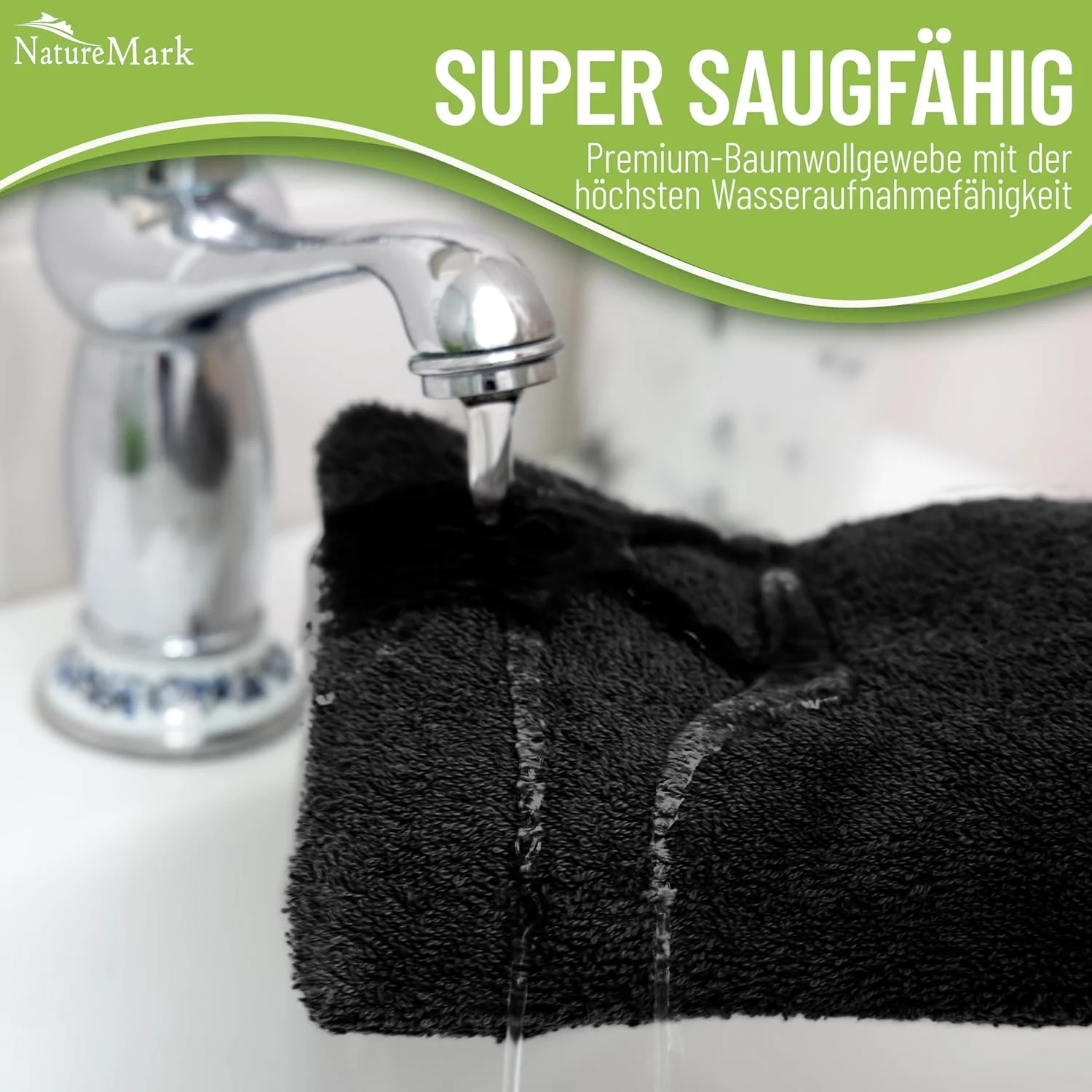 دستکش حمام NatureMark، مشکی، بسته 10 عددی - 15 x 21 سانتی متر دستکش حمام NatureMark، مشکی، بسته 10 عددی - 15 x 21 سانتی متر