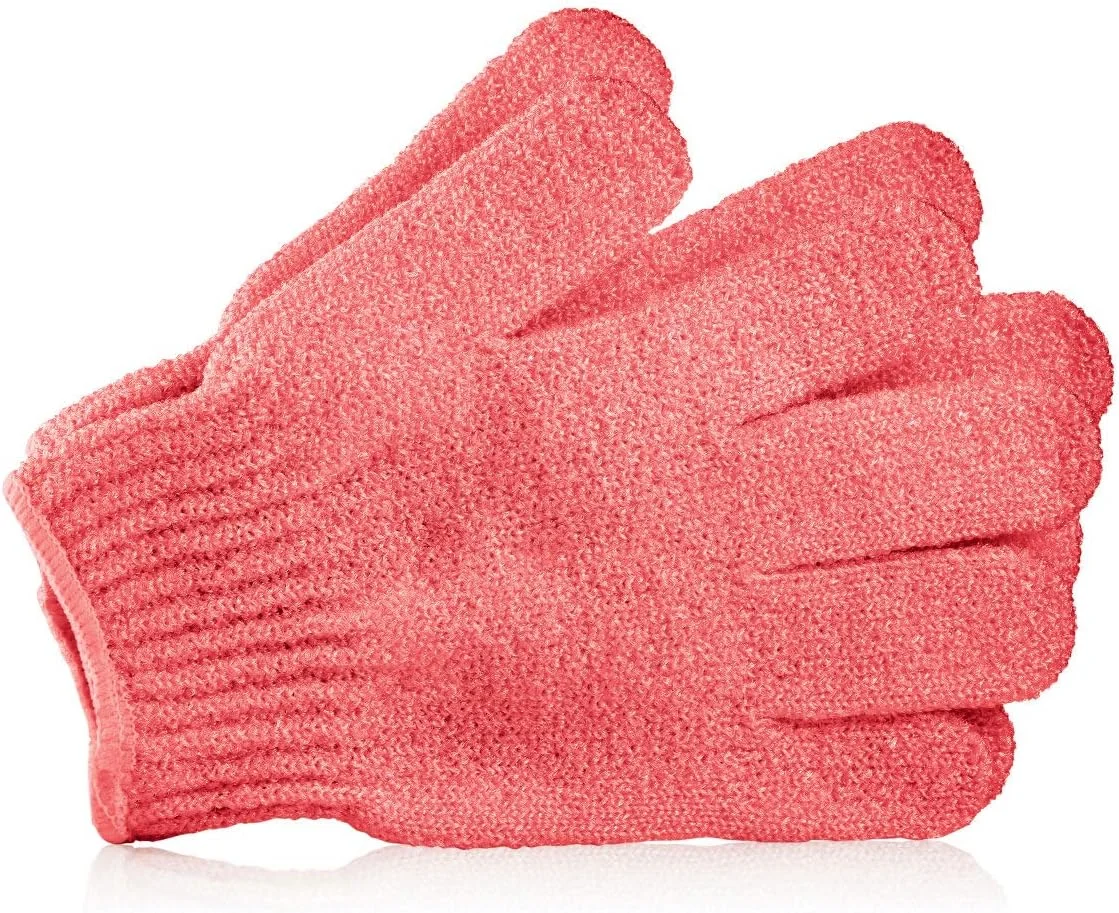 دستکش حمام صورتی دستکش حمام صورتی