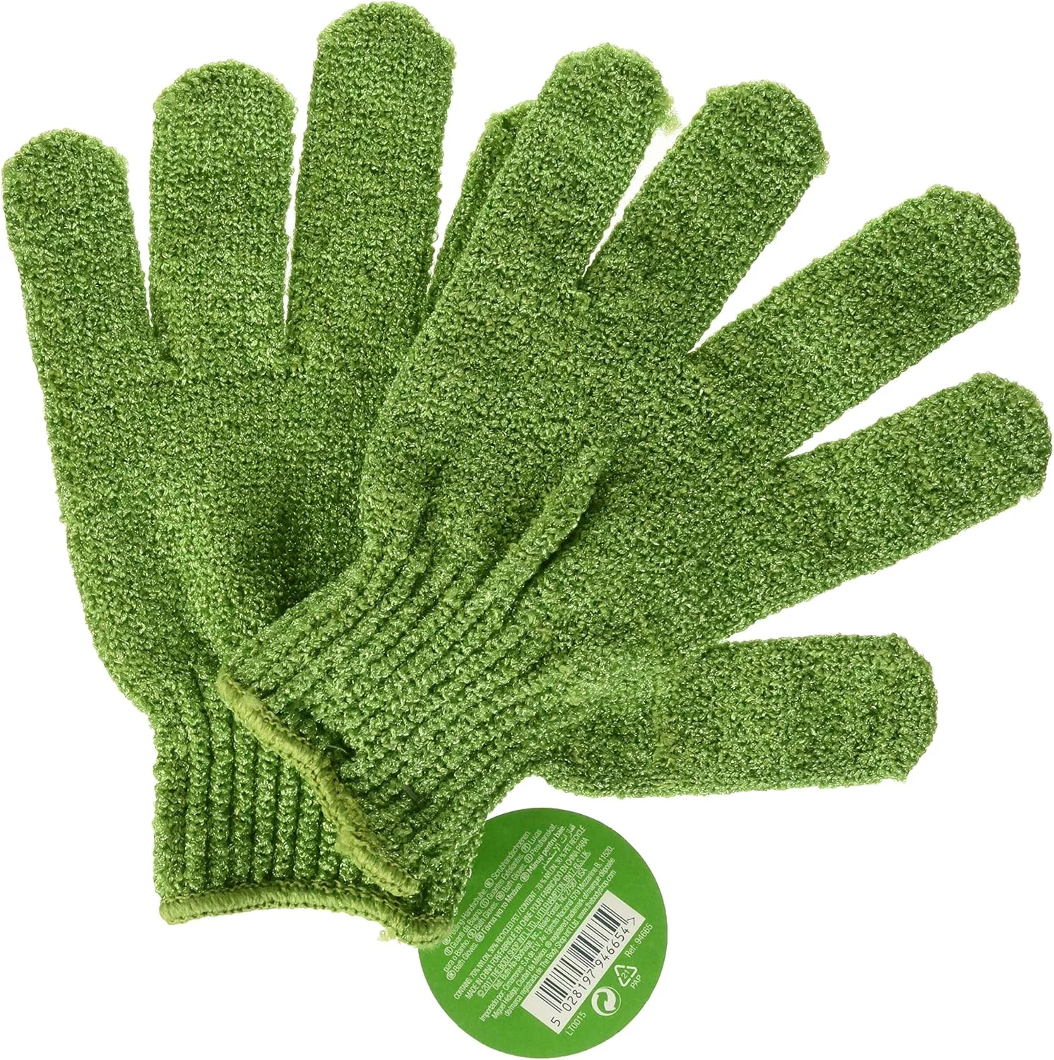 دستکش حمام سبز