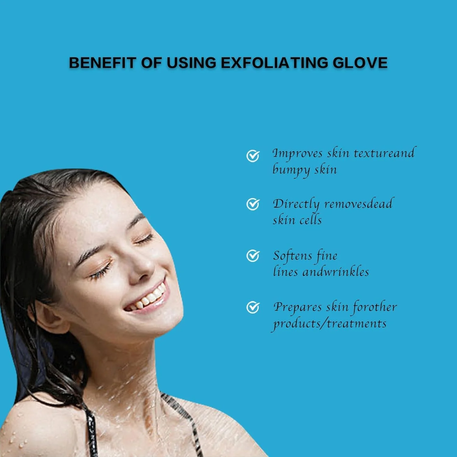 دستکش لایه بردار عمیق ChicAbode برای حمام، دستکش لایه بردار دو طرفه، دستکش اسکراب ماساژ بدن برای اسپا خانگی، اسفنج لوفا سازگار با محیط زیست، از بین برنده پوست مرده و اسکراب لایه بردار بدن، صورتی دستکش لایه بردار عمیق ChicAbode برای حمام، دستکش لایه بردار دو طرفه، دستکش اسکراب ماساژ بدن برای اسپا خانگی، اسفنج لوفا سازگار با محیط زیست، از بین برنده پوست مرده و اسکراب لایه بردار بدن، صورتی