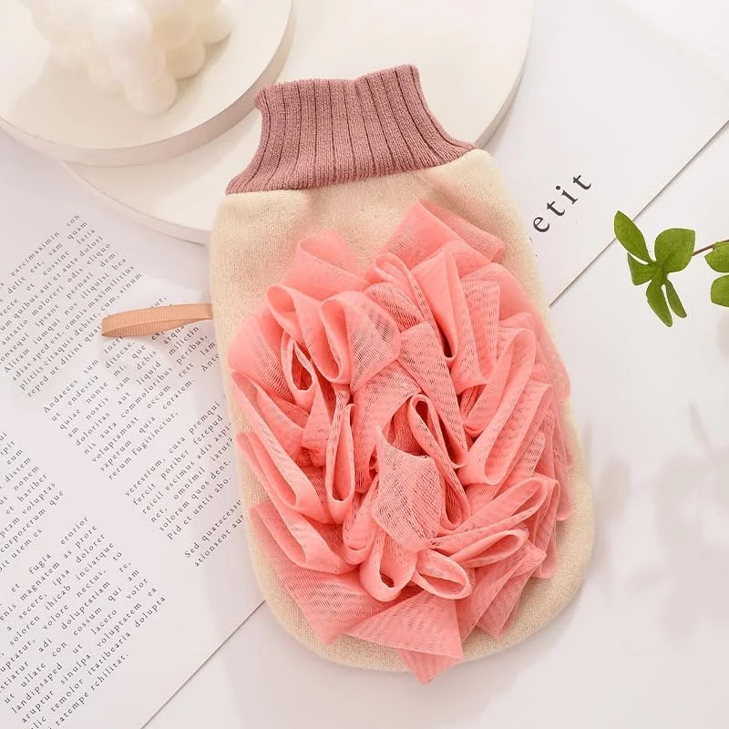 دستکش لایه بردار عمیق ChicAbode برای حمام، دستکش لایه بردار دو طرفه، دستکش اسکراب ماساژ بدن برای اسپا خانگی، اسفنج لوفا سازگار با محیط زیست، از بین برنده پوست مرده و اسکراب لایه بردار بدن، صورتی دستکش لایه بردار عمیق ChicAbode برای حمام، دستکش لایه بردار دو طرفه، دستکش اسکراب ماساژ بدن برای اسپا خانگی، اسفنج لوفا سازگار با محیط زیست، از بین برنده پوست مرده و اسکراب لایه بردار بدن، صورتی