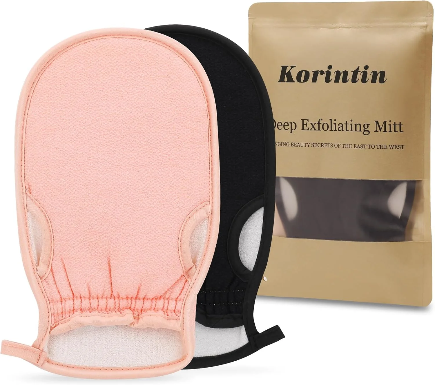 دستکش لایه بردار کورینتین، دستکش لایه بردار کره ای ضخیم، 2 عدد در هر ست، دستکش لایه بردار برای حمام، از بین برنده پوست مرده برای بدن، دستکش لایه بردار برای دوش، مناسب خانم ها و آقایان (مشکی+صورتی) دستکش لایه بردار کورینتین، دستکش لایه بردار کره ای ضخیم، 2 عدد در هر ست، دستکش لایه بردار برای حمام، از بین برنده پوست مرده برای بدن، دستکش لایه بردار برای دوش، مناسب خانم ها و آقایان (مشکی+صورتی)